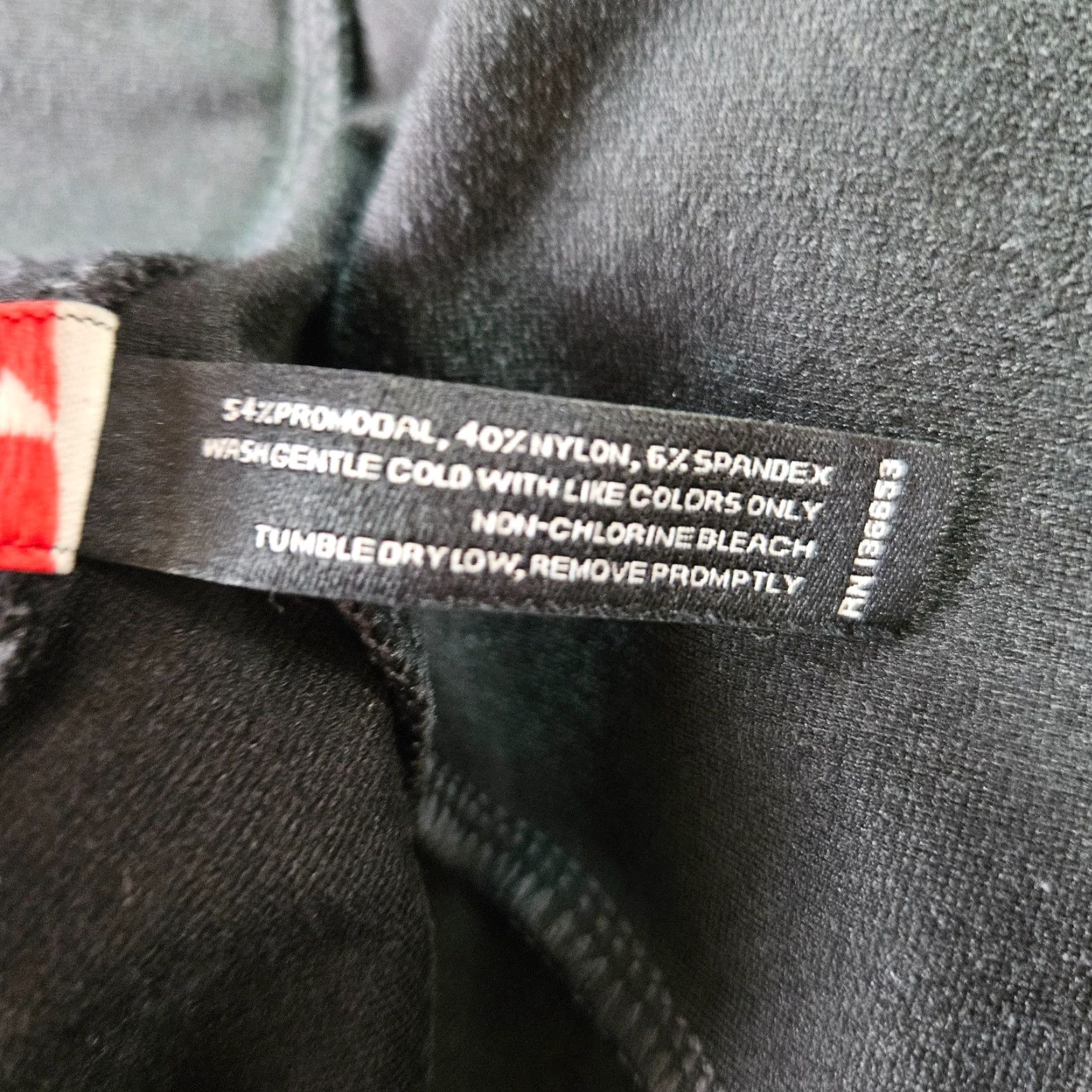 Vintage American Giant Womens Cropped Pants Sz 16 Black Mid Rise Pull On Size 38" / US 16 / IT 52 - 6 Thumbnail