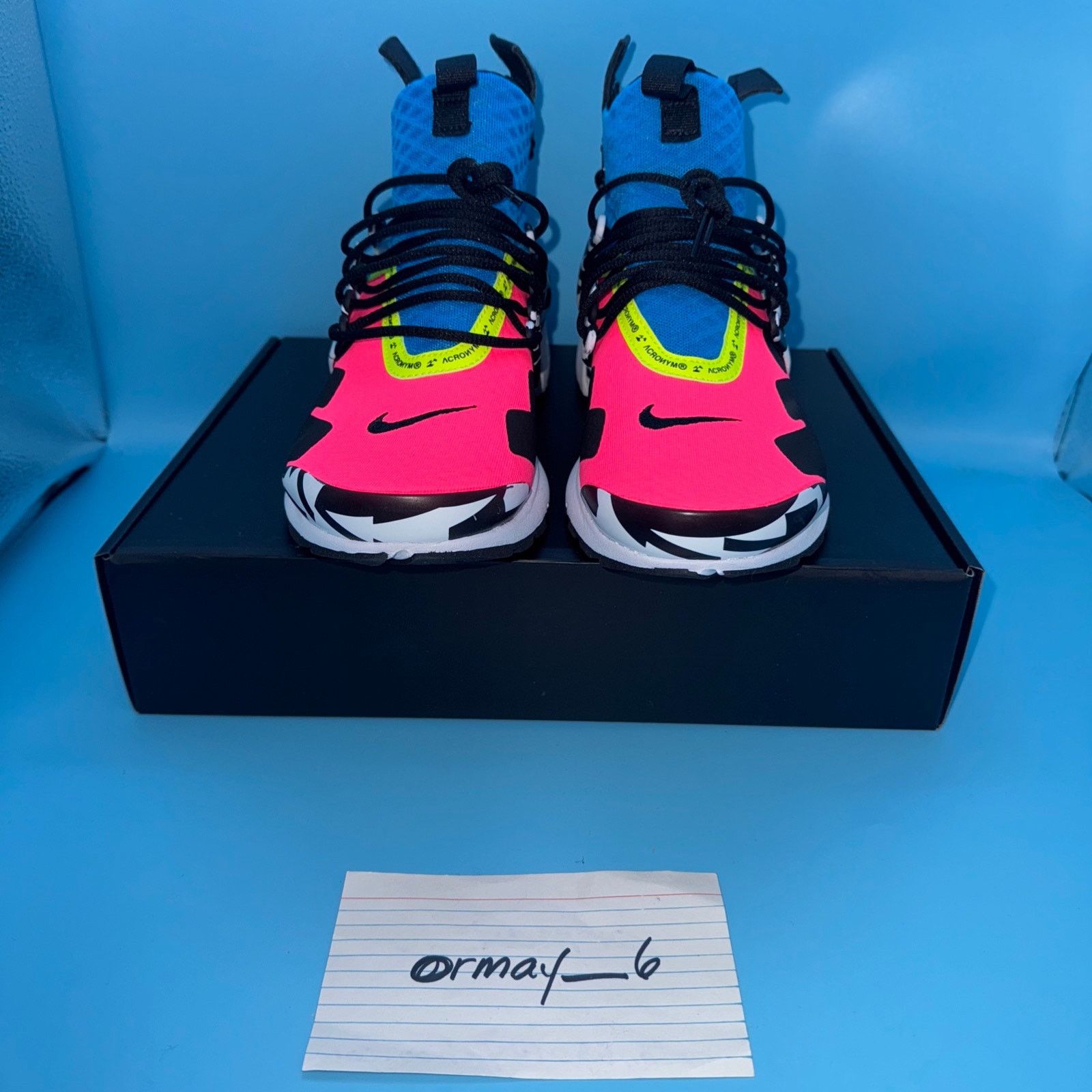 Acronym × Nike Nike Air Presto Mid x Acronym "Racer Pink" m8 w9.5 Size US 8 / EU 41 - 4 Thumbnail