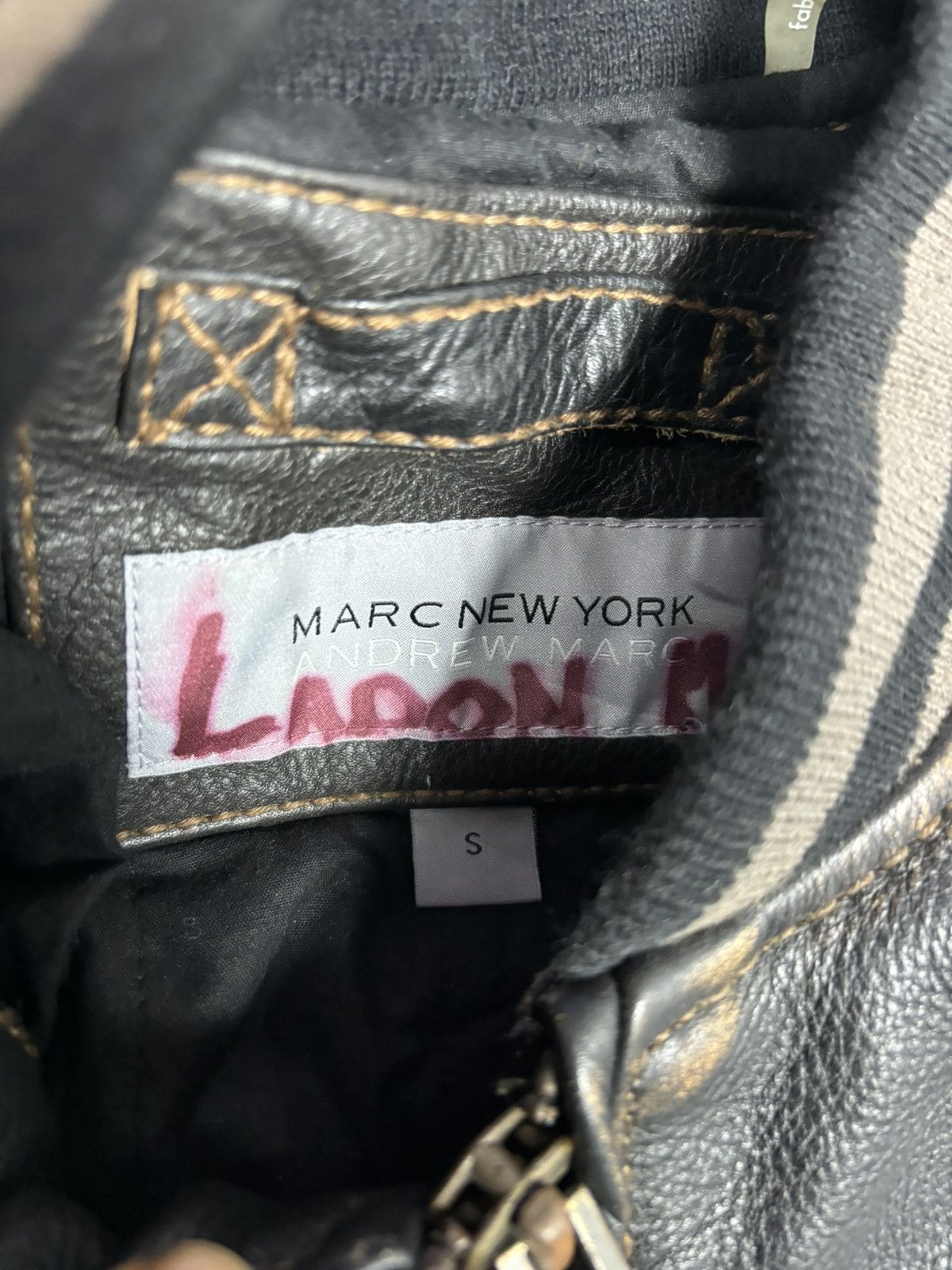 Andrew Marc × Genuine Leather Andrew Marc A2 Leather Jacket. J008 Size US S / EU 44-46 / 1 - 10 Thumbnail