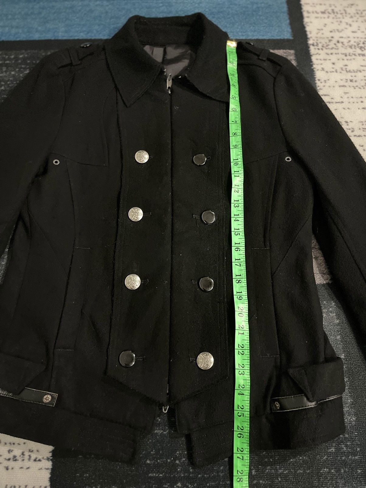 PPFM PPFM Double Breasted Zipper Wool Jacket Size US M / EU 48-50 / 2 - 19 Thumbnail