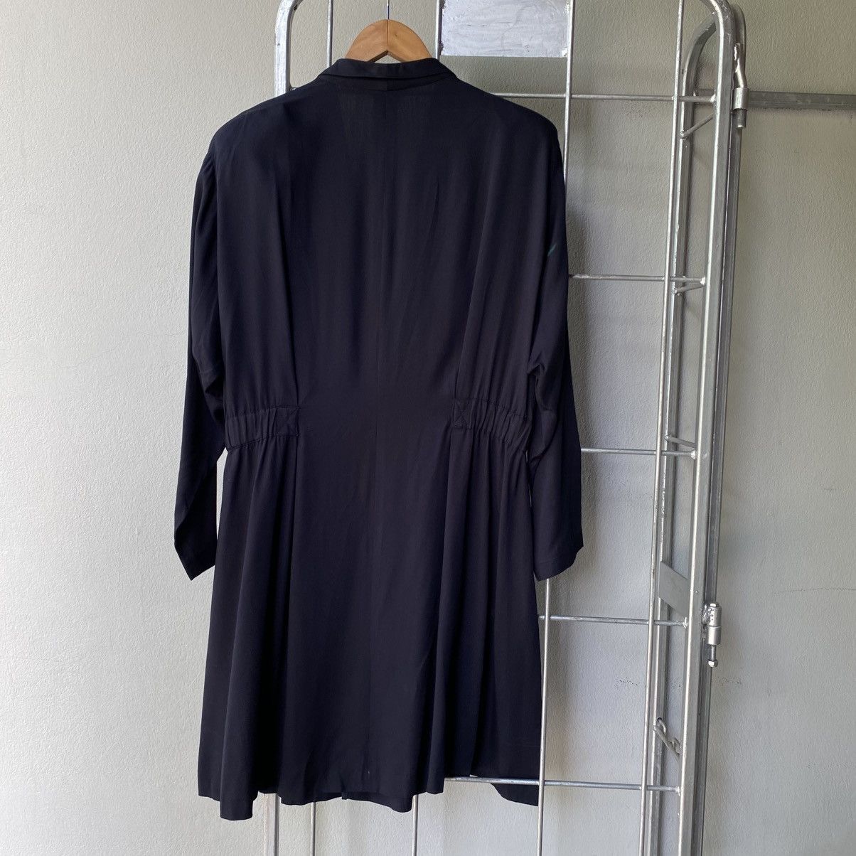 Y's Y’s bis Black Elegance Dress Size XL / US 12-14 / IT 48-50 - 5 Thumbnail