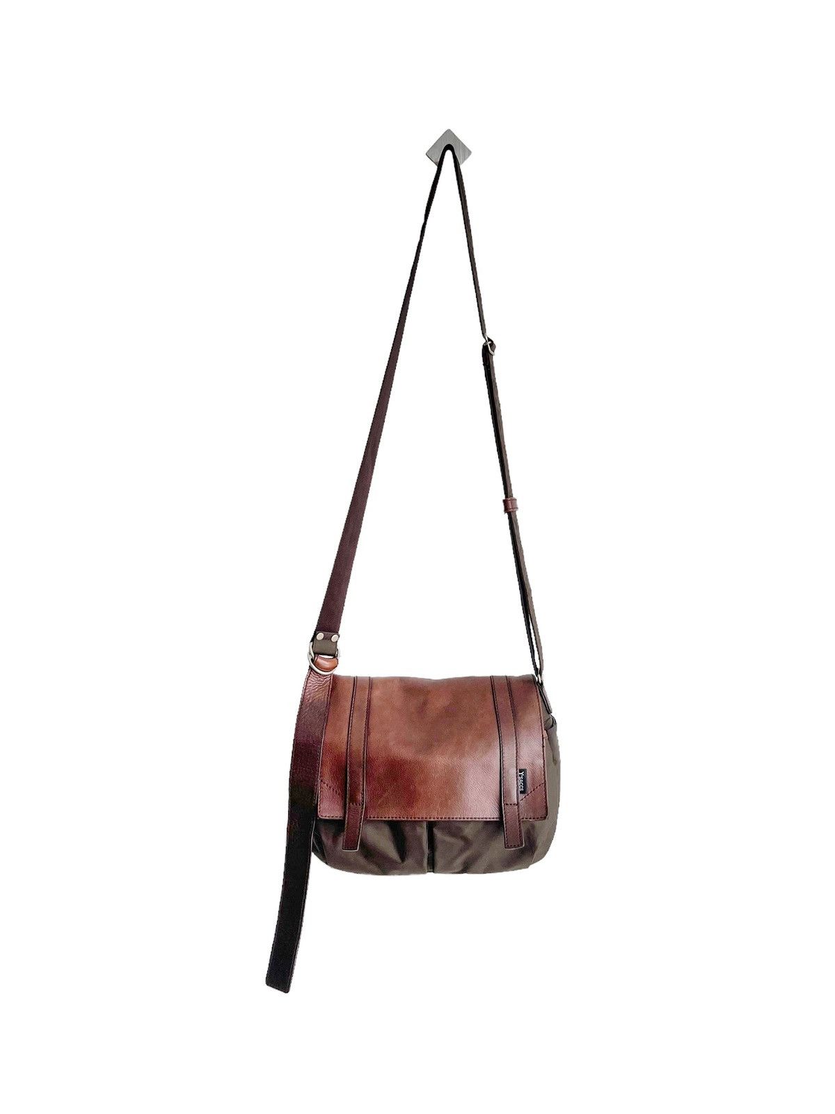 Yohji Yamamoto OG Yohji Yamamoto Hybrid Leather Survivor Crossbody Bag Size ONE SIZE - 3 Thumbnail