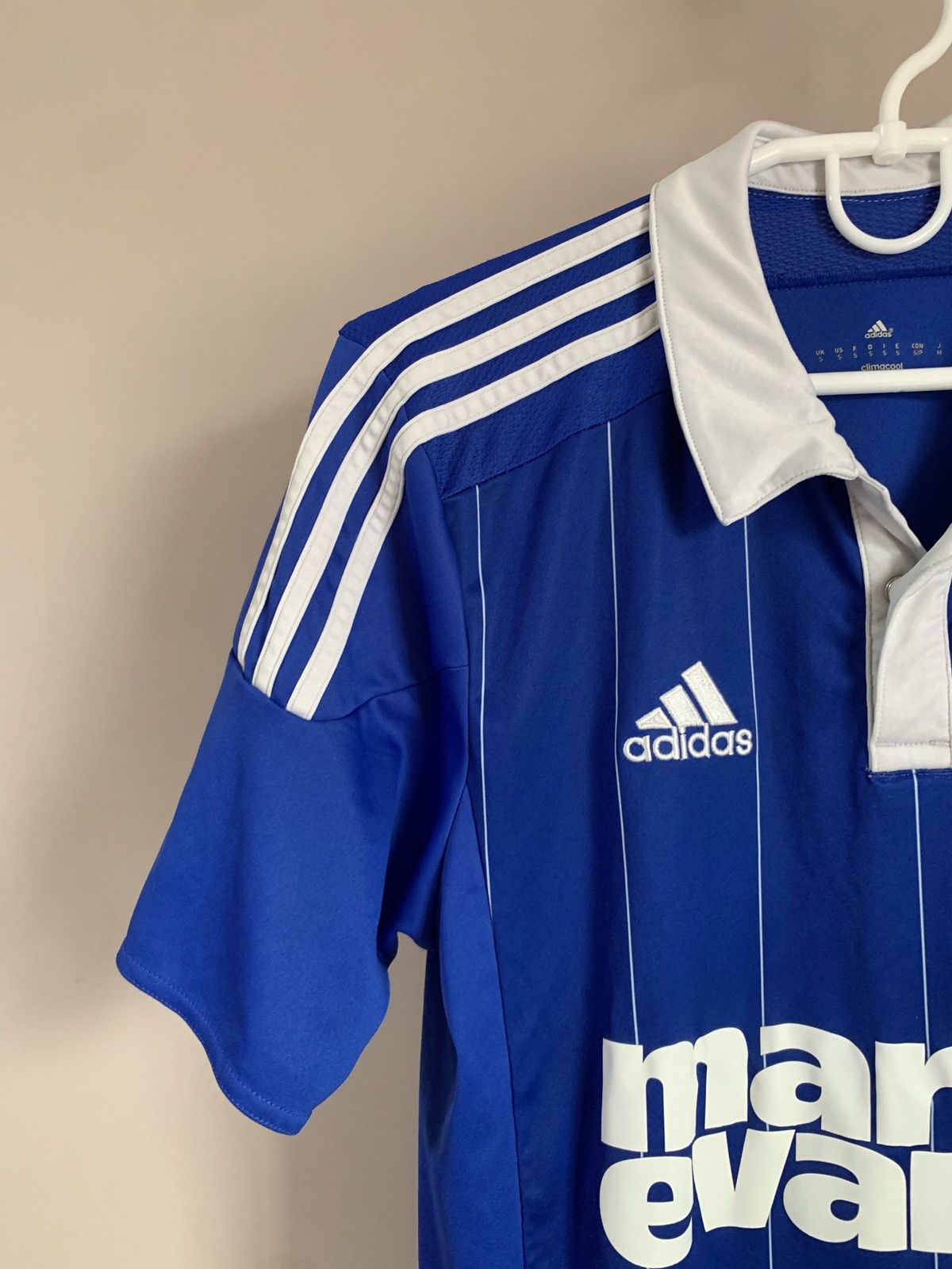 Adidas Ipswich Town 2015 Home Football Shirt Adidas Soccer Jersey S Size US S / EU 44-46 / 1 - 3 Thumbnail