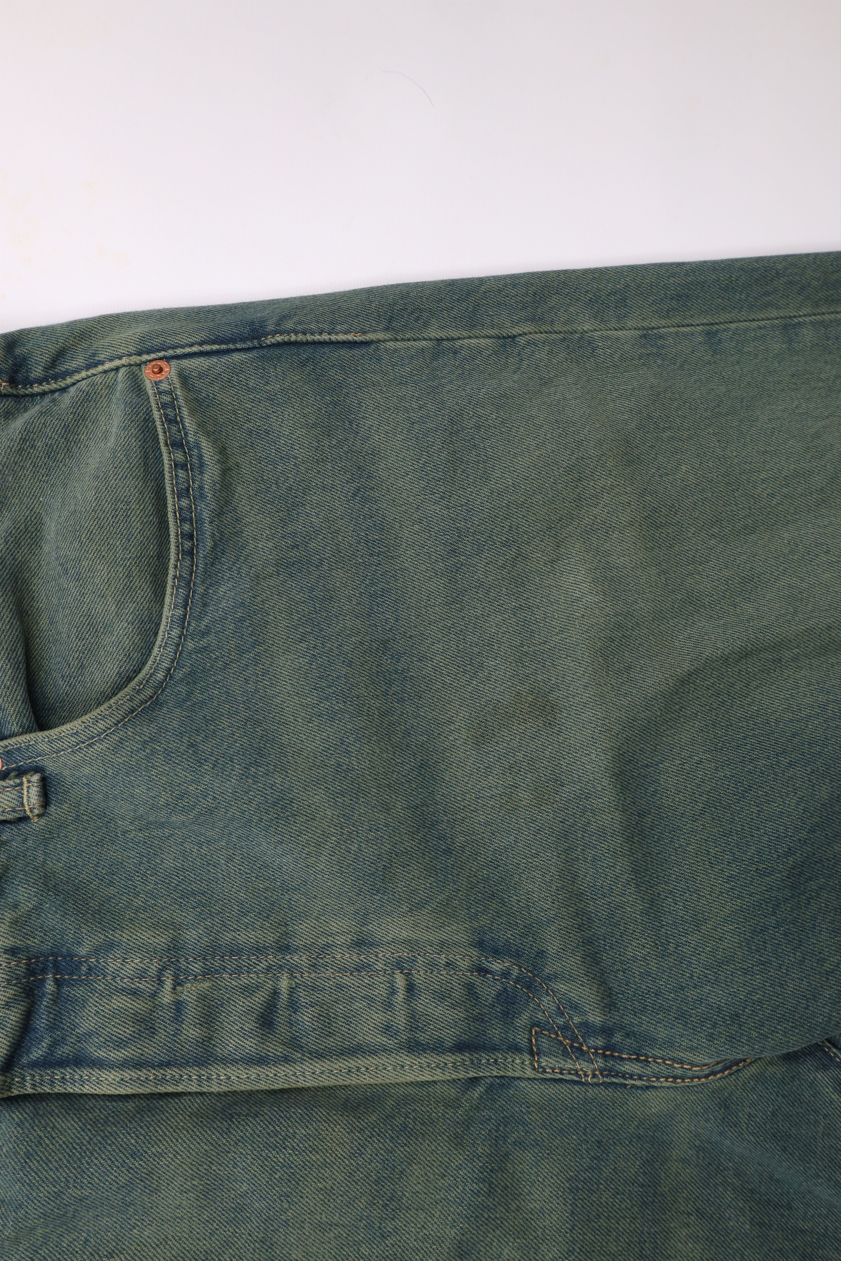 Levi's × Vintage Vintage Y2K Levis 501xx CT Fly Custom Tapered Denim Jeans Size US 38 / EU 54 - 7 Thumbnail