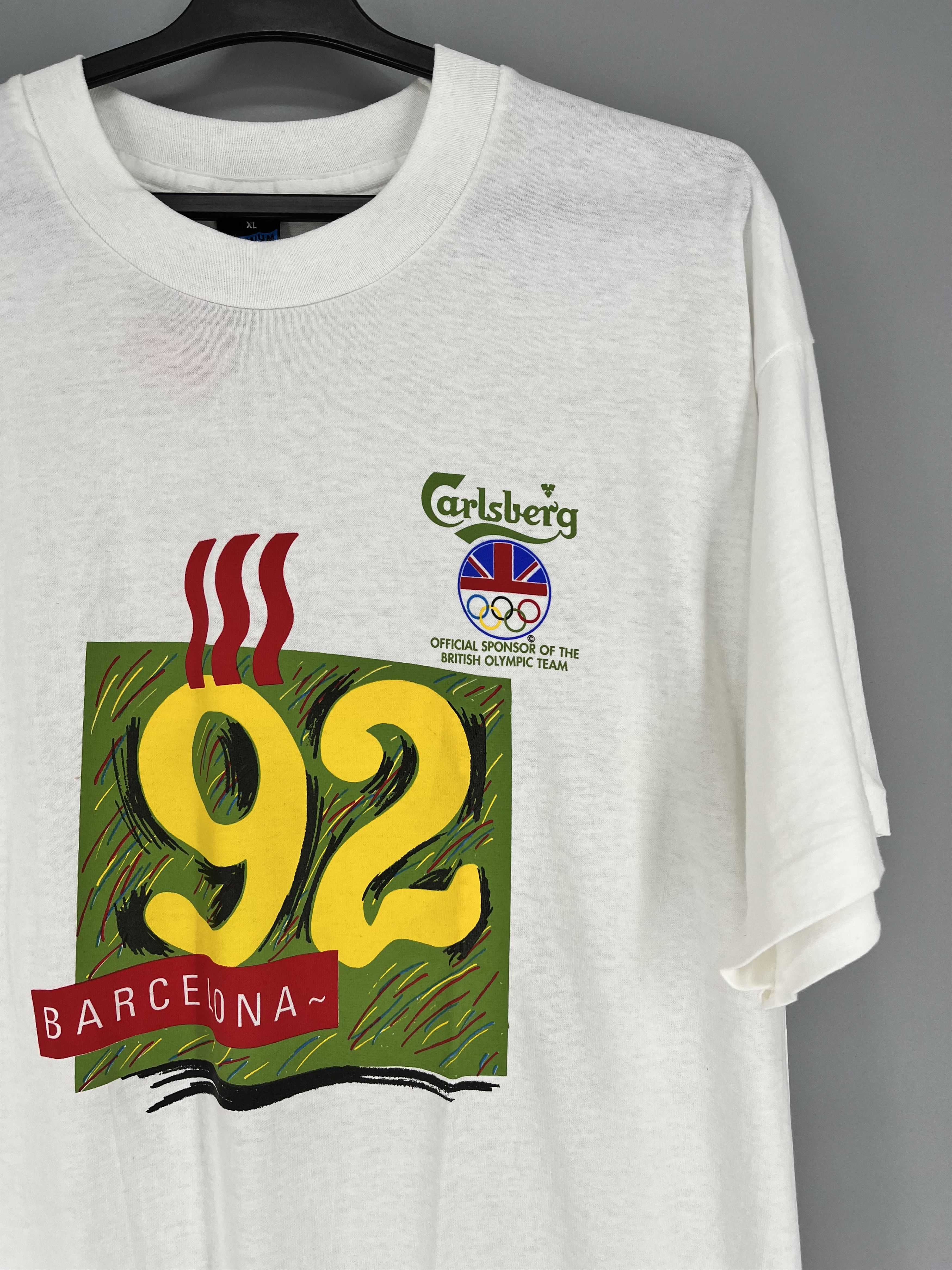 USA Olympics Screen Stars 1992 Olympic Vintage T-Shirt Cotton Men Size XL Size US XL / EU 56 / 4 - 8 Thumbnail