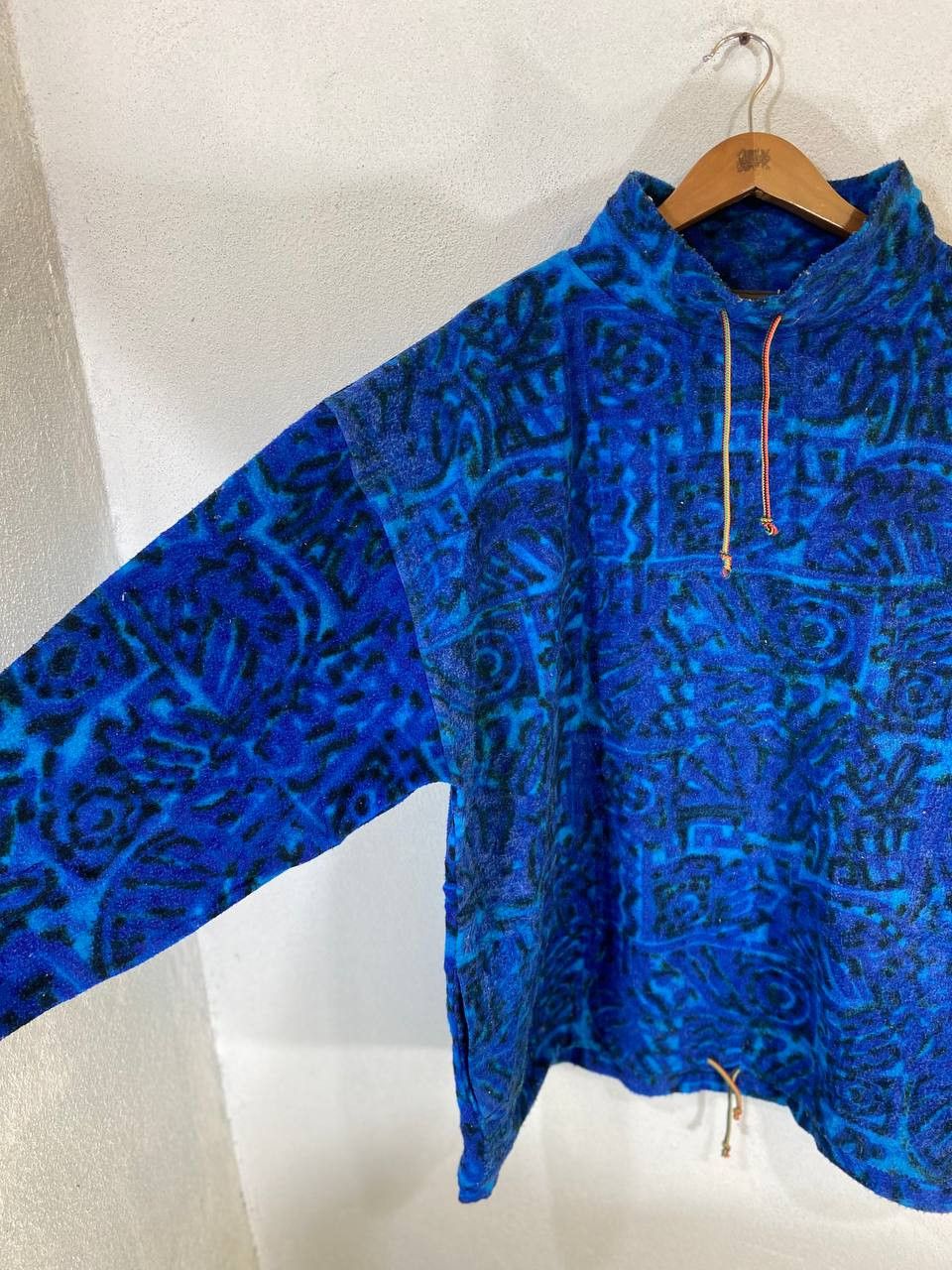 Japanese Brand vintage japanese brands fleece sweater very nice design Size US M / EU 48-50 / 2 - 2 Thumbnail
