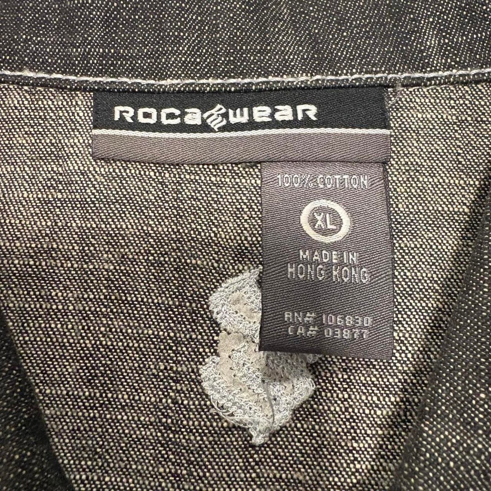 Rocawear Rocawear black denim jacket Size US XL / EU 56 / 4 - 4 Thumbnail