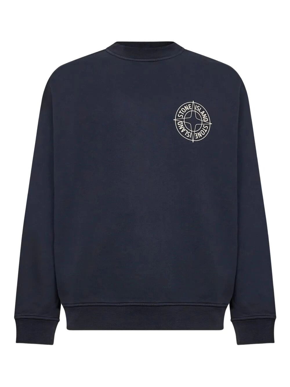 `Outline Compass` Print Sweatshirt