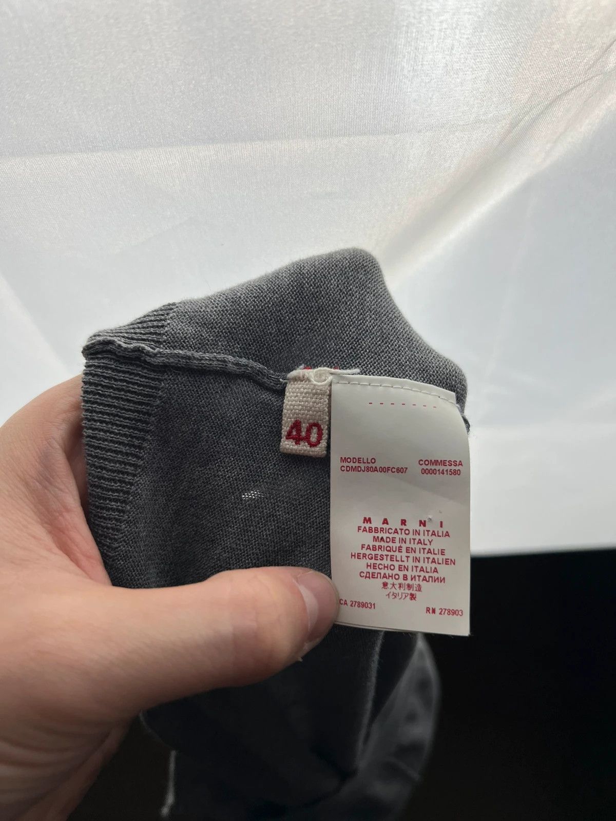 Marni elegant marni gray cardigan Size M / US 6-8 / IT 42-44 - 5 Thumbnail