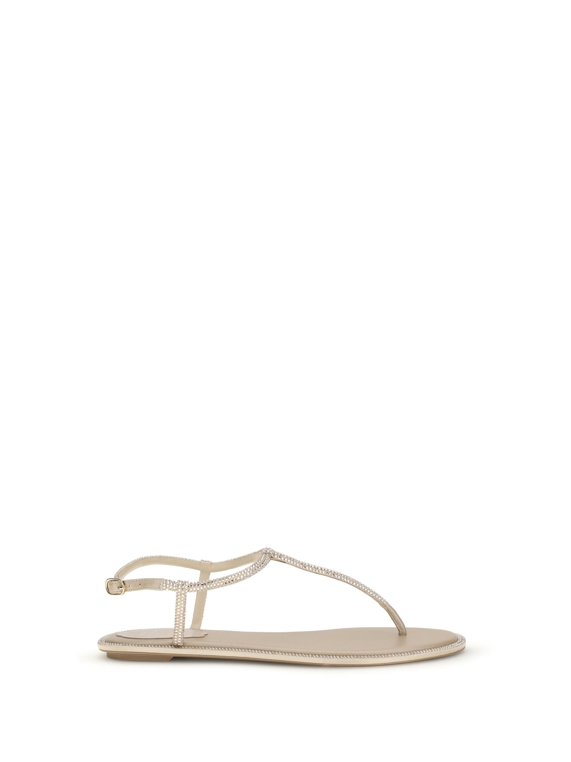 Rene Caovilla Diana Sandals with crystals Size US 11 / IT 41 - 1 Thumbnail