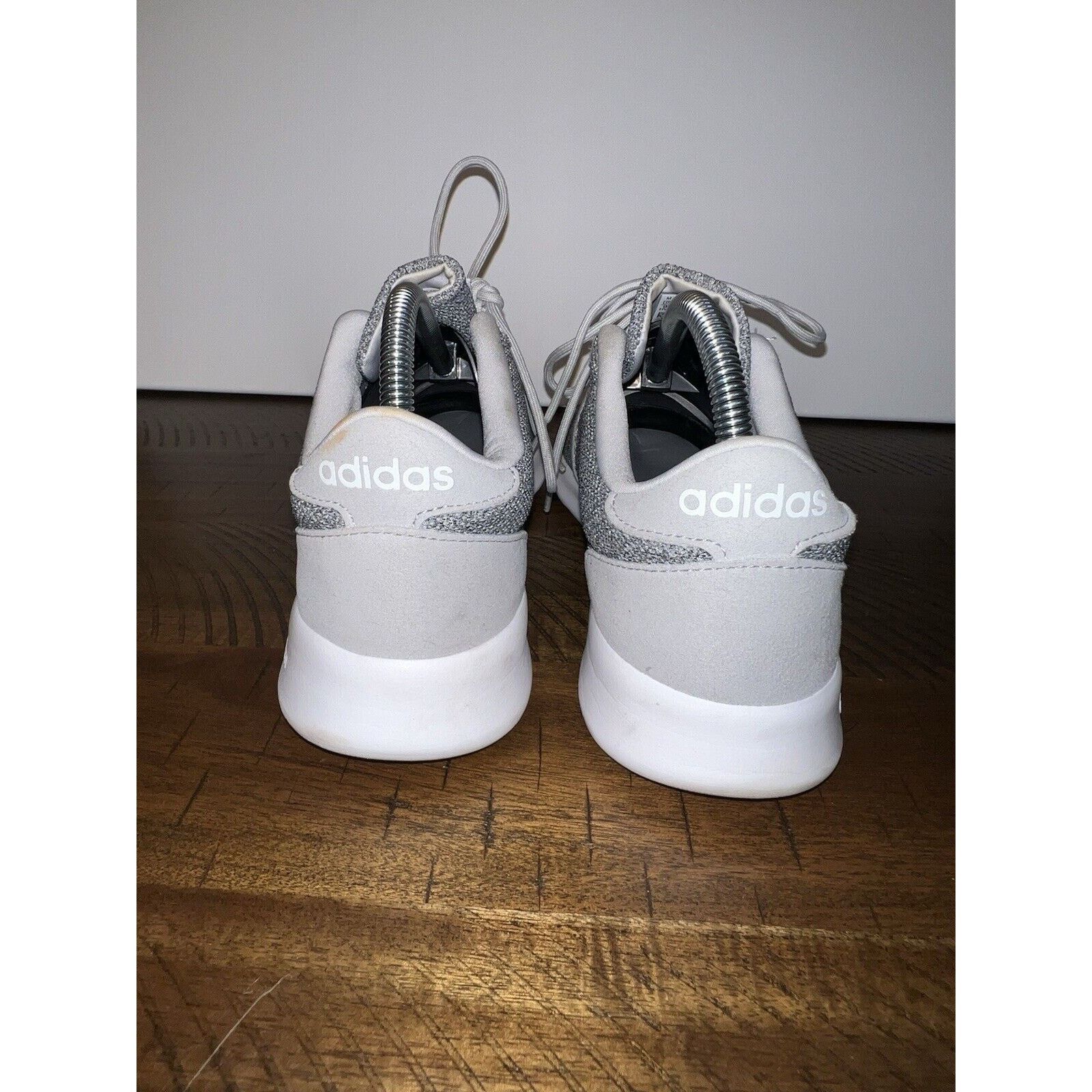 Adidas Women’s Adidas Cloudfoam Running Sneakers Shoes 9 Gray White Size US 7.5 / IT 37.5 - 3 Thumbnail