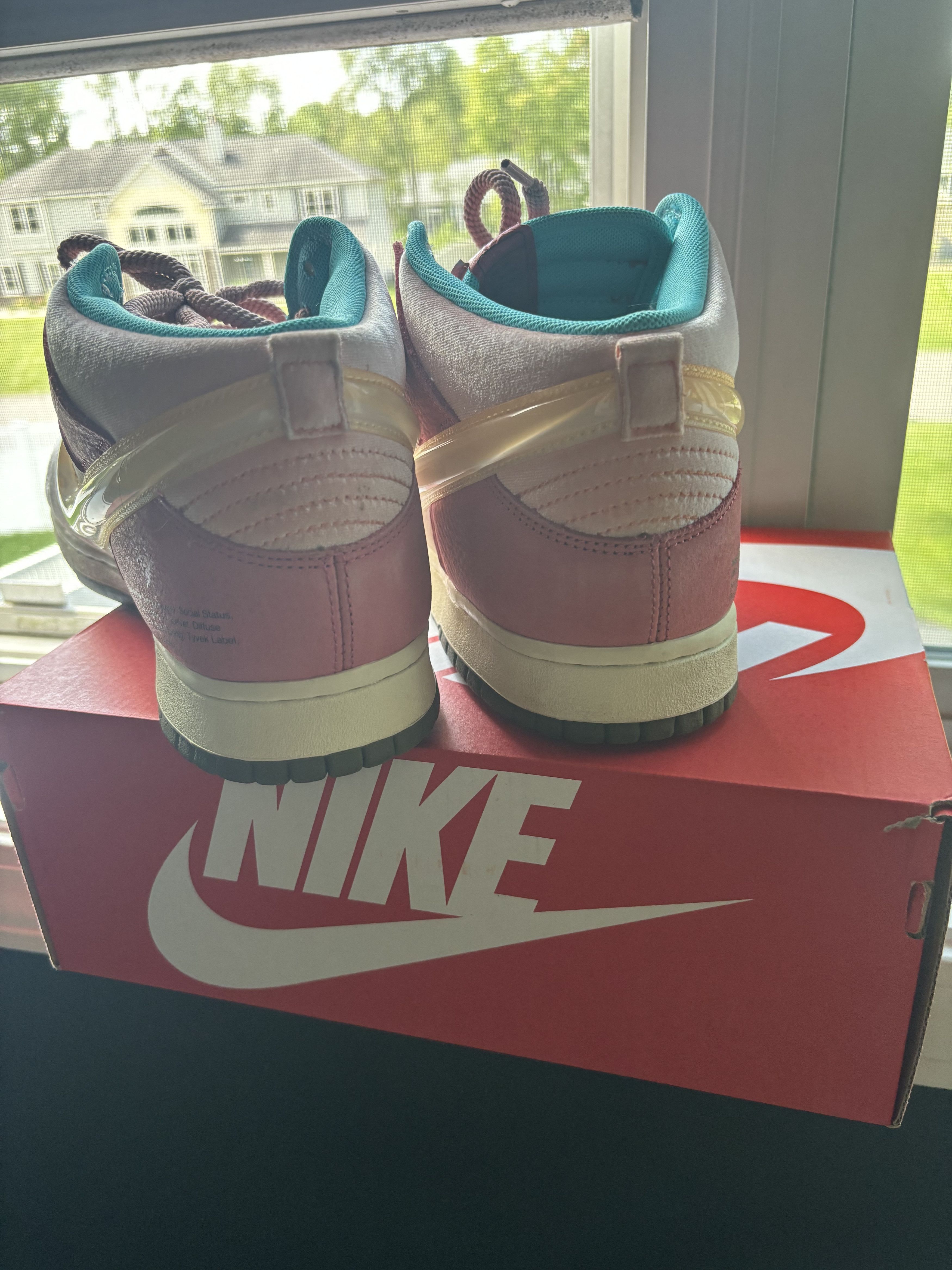 Nike Nike Dunk Mid Social Status Size US 12 / EU 45 - 4 Thumbnail