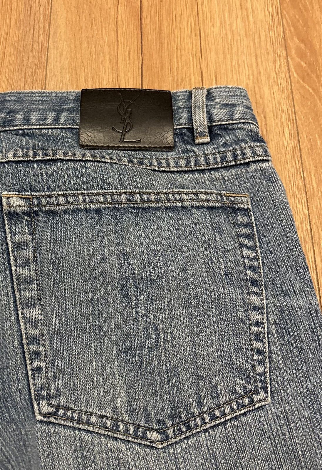 Yves Saint Laurent Yves Saint Laurent Vintage Jeans W36 L30 Straight Leg Denim Size US 32 / EU 48 - 3 Thumbnail