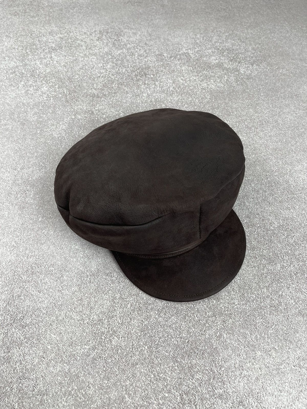 Designer × Vintage Muetzenmacher leather hat One Size Size ONE SIZE - 7 Thumbnail