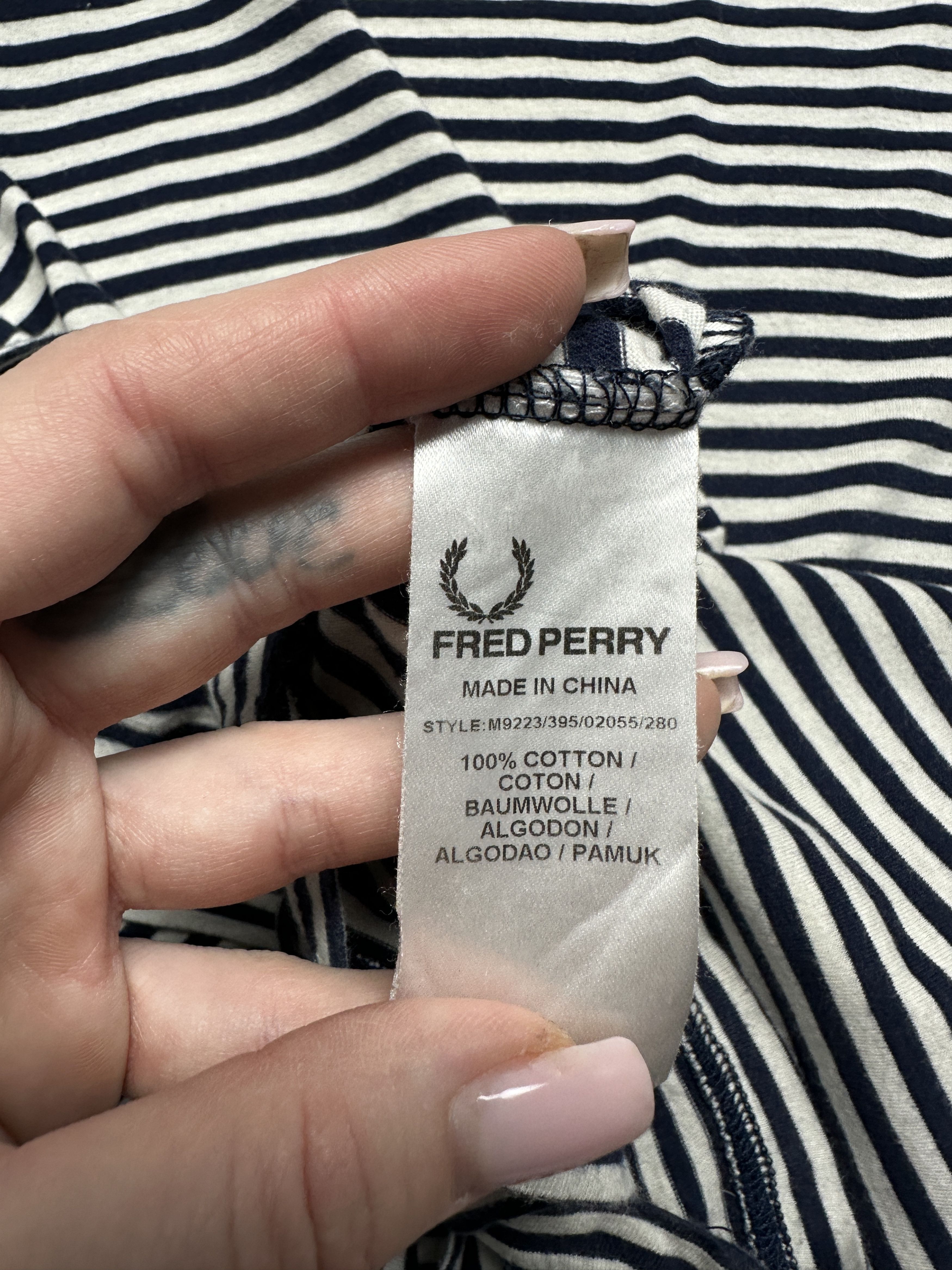 Fred Perry Fred Perry Mens Crew Neck T-Shirt Size US M / EU 48-50 / 2 - 5 Thumbnail