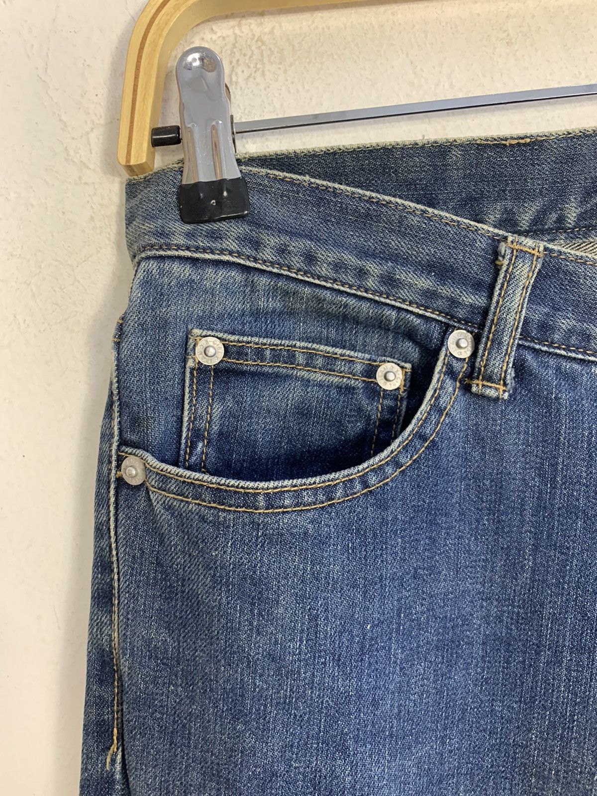 Japanese Brand × X-Girl Hype X-Girl Indigo Japan Denim Jeans Skinny Size 30" / US 8 / IT 44 - 5 Thumbnail