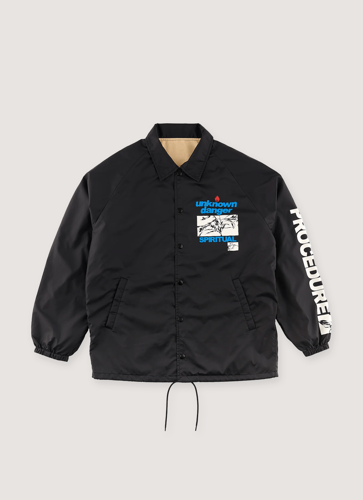 Saint Michael Unknown Coaches Jacket Black Size US L / EU 52-54 / 3 - 1 Thumbnail