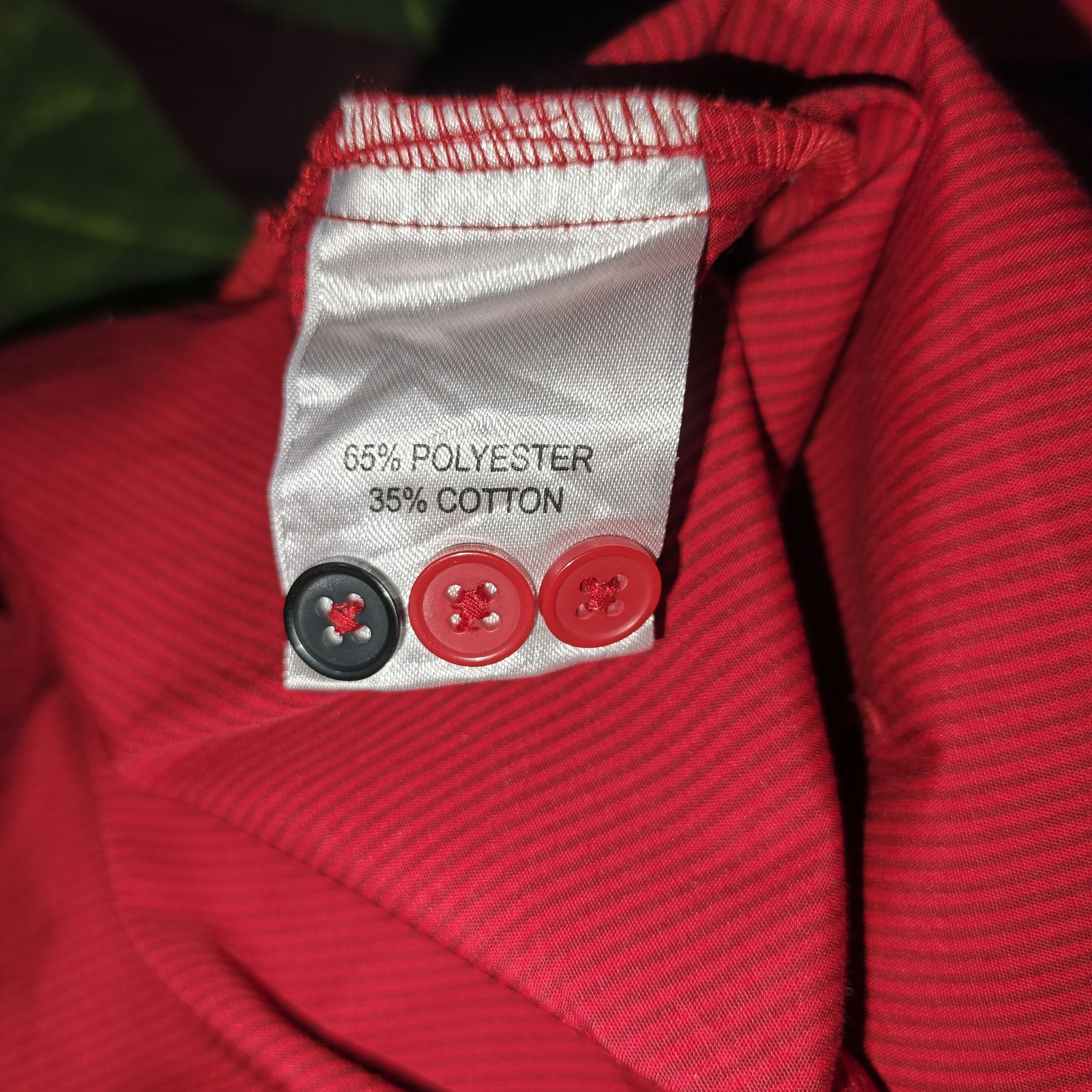 Other McDonald's Apparel Collection Red Pinstripe Uniform Shirt Size L / US 10 / IT 46 - 14 Thumbnail