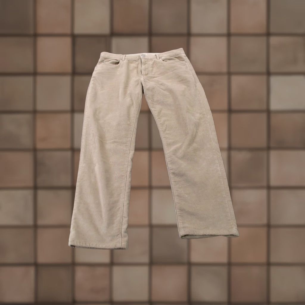 Faherty Faherty Pants Men 32 x 32 Beige Chino Corduroy Straight Stretch Casual Preppy Pants Mens Beige Corduroy Chino Straight Stretch 32x32 Size US 32 / EU 48 - 1 Thumbnail