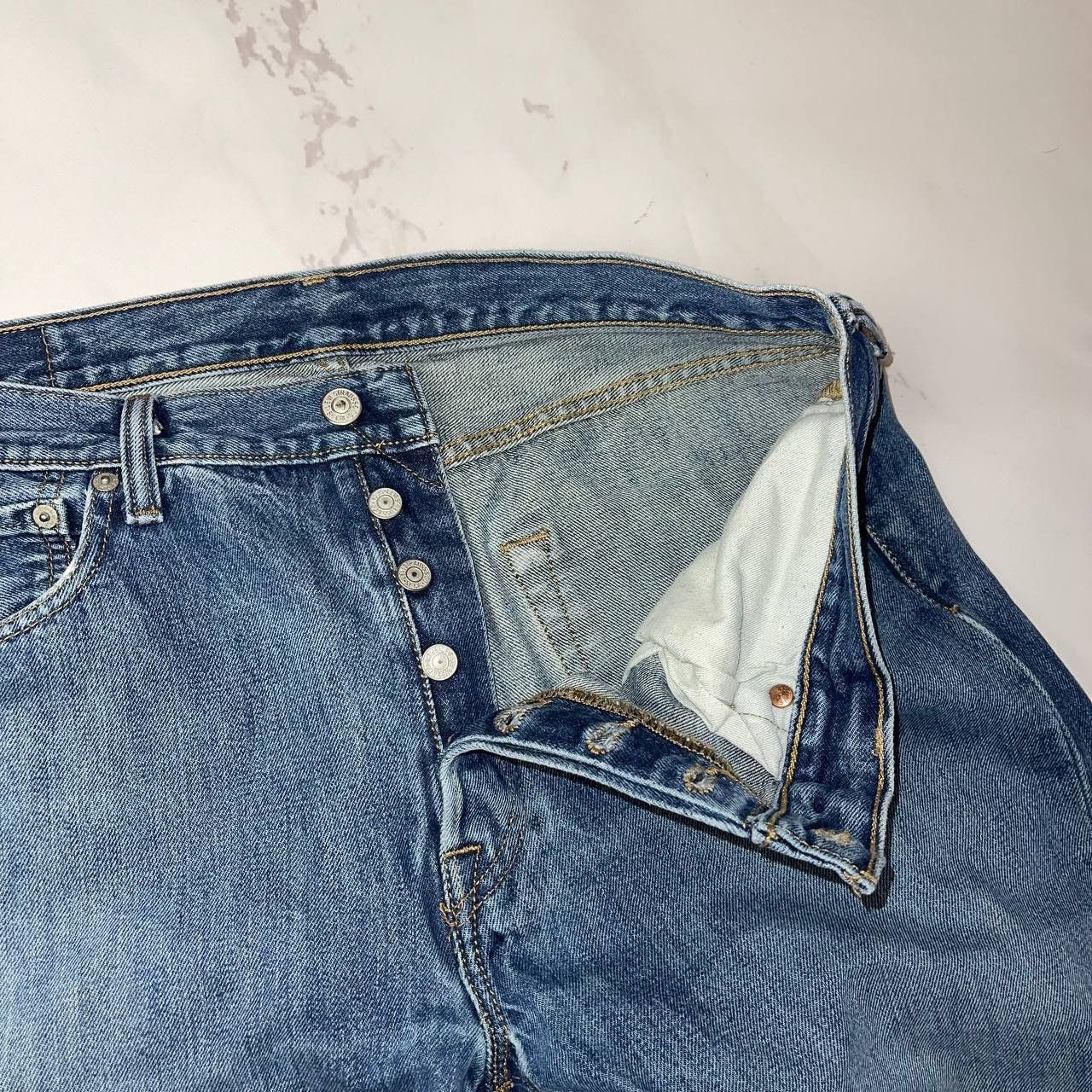 Levi's levis vintage 501 baggy y2k w34l34 Size US 34 / EU 50 - 5 Thumbnail