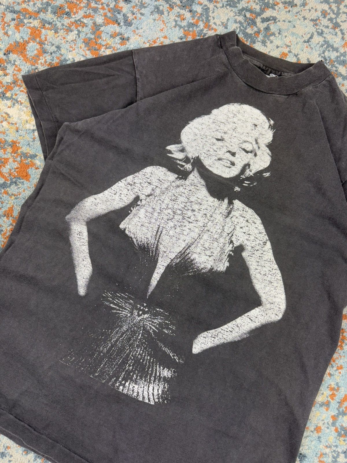 Vintage Vintage 80s Marilyn Monroe worn to perfection graphic tee Size US S / EU 44-46 / 1 - 3 Thumbnail