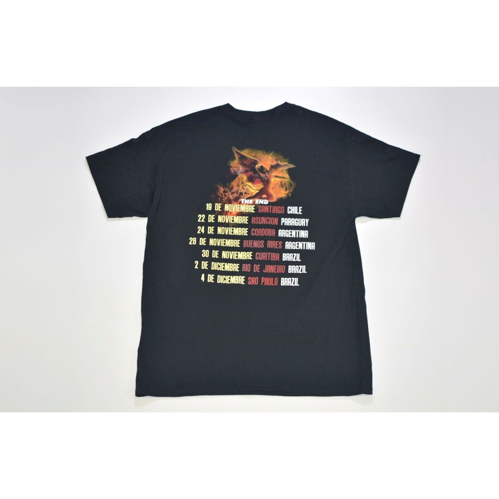 Gildan Gildan Black Sabbath The End The Final South America Tour Rock T-Shirt L Mens Black Sabbath The End Rock T-Shirt Size L Size US L / EU 52-54 / 3 - 6 Thumbnail