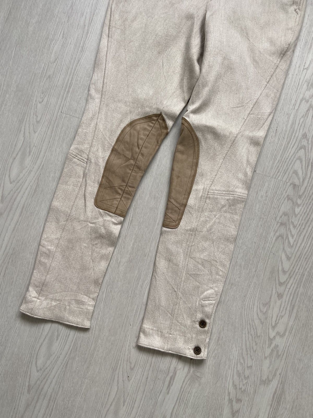 45rpm × Vintage Vintage 45RPM Horse Hide knee Pants Size US 30 / EU 46 - 2 Thumbnail