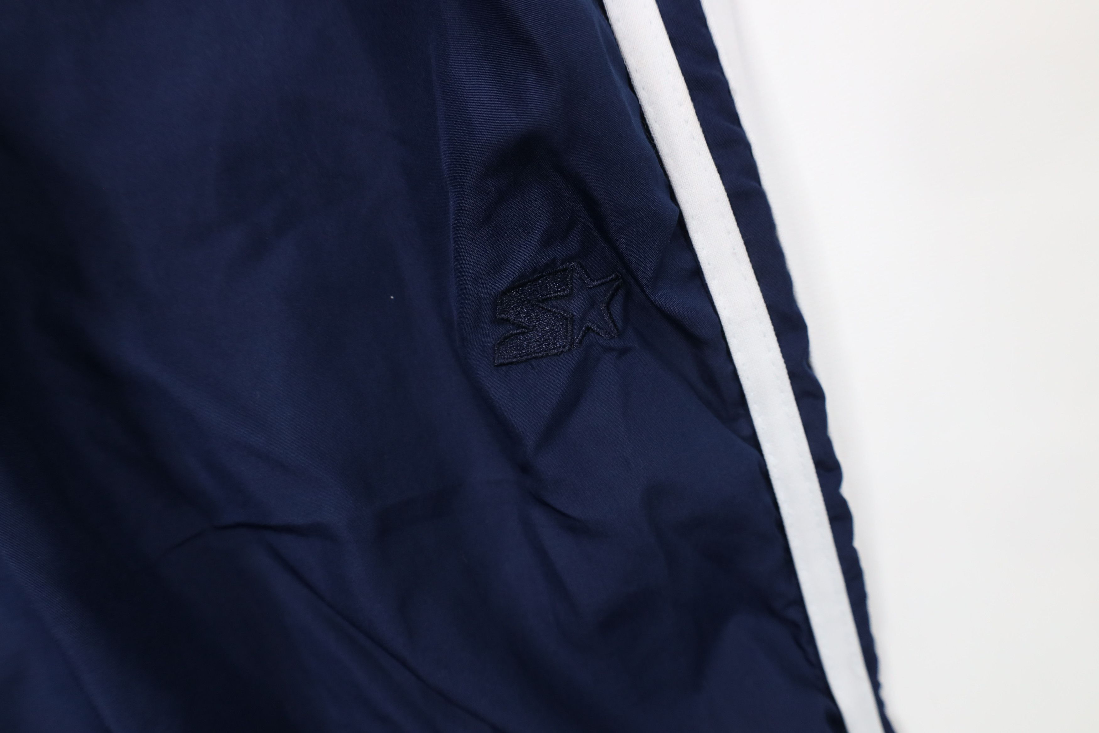 Starter Vintage 90s Y2K Starter Lined Wide Leg Windbreaker Pants Size US 32 / EU 48 - 5 Thumbnail