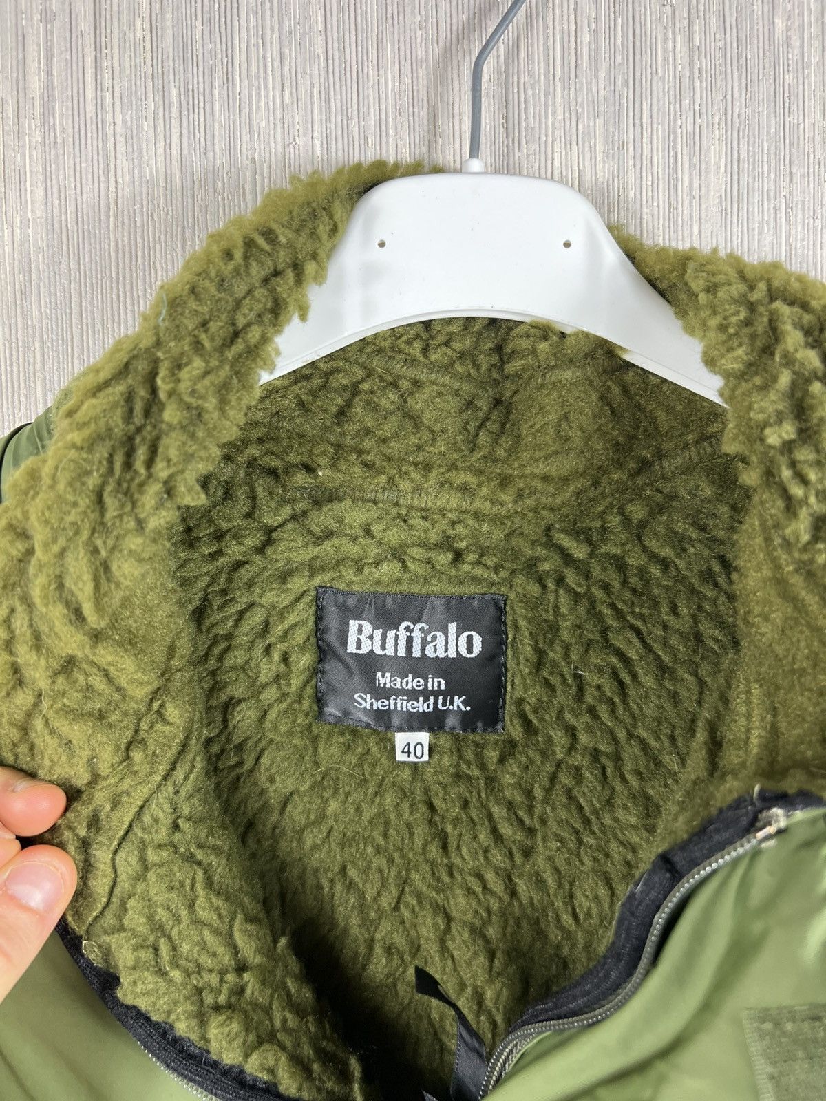Buffalo London Vintage Buffalo systems London warm fleece sherpa jacket zip Size US M / EU 48-50 / 2 - 18 Thumbnail
