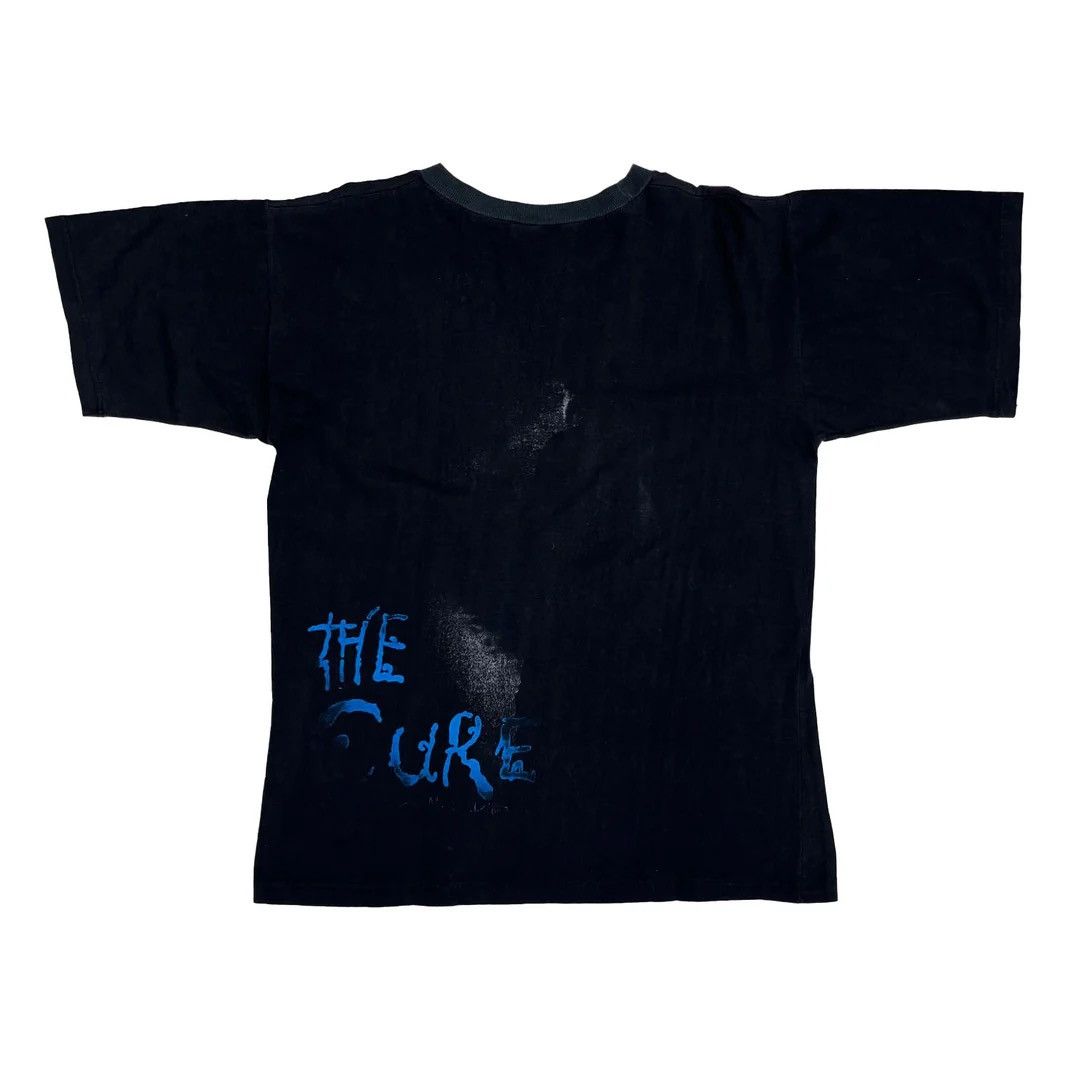 Band Tees The Cure 1990 90s Vintage Robert Smith Band Tour T-Shirt Size US L / EU 52-54 / 3 - 2 Thumbnail