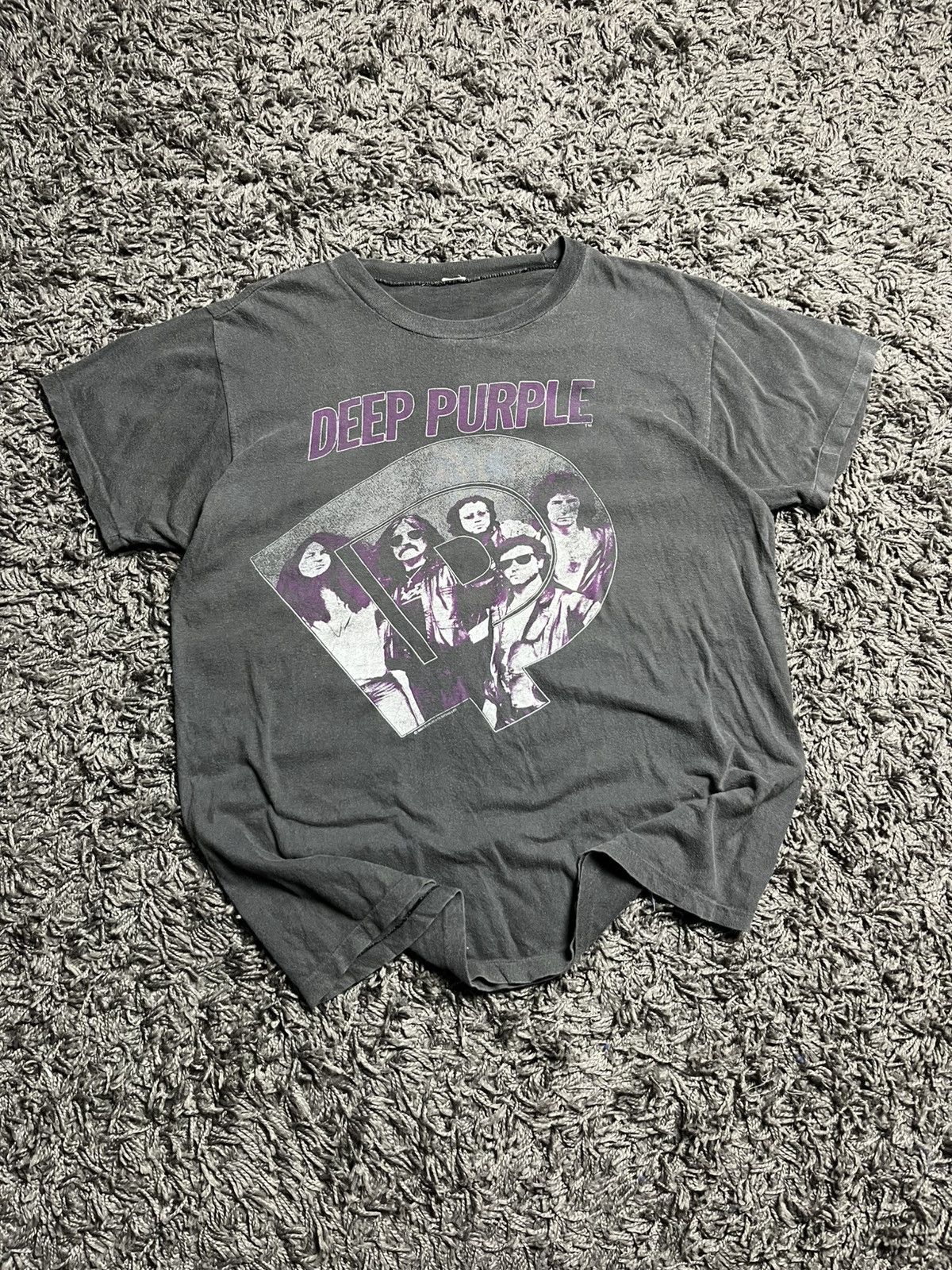 Band Tees 1985 Deep Purple Tour Shirt - Thames Designs - Single Stitch Size US M / EU 48-50 / 2 - 2 Thumbnail