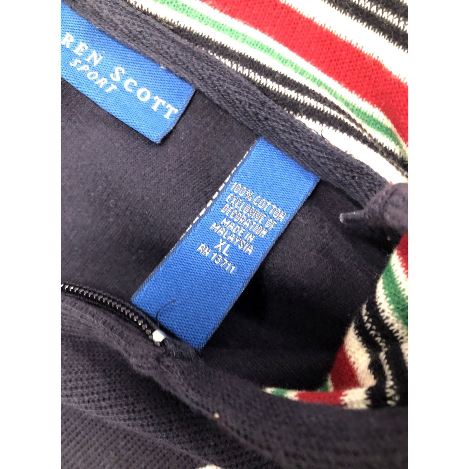 Vintage VINTAGE Karen Scott Christmas Tree Snowman Zip Up Sweater Hoodie XL Blue Women Regular Size Full Zip Holiday Christmas Holiday Size XL / US 12-14 / IT 48-50 - 3 Thumbnail