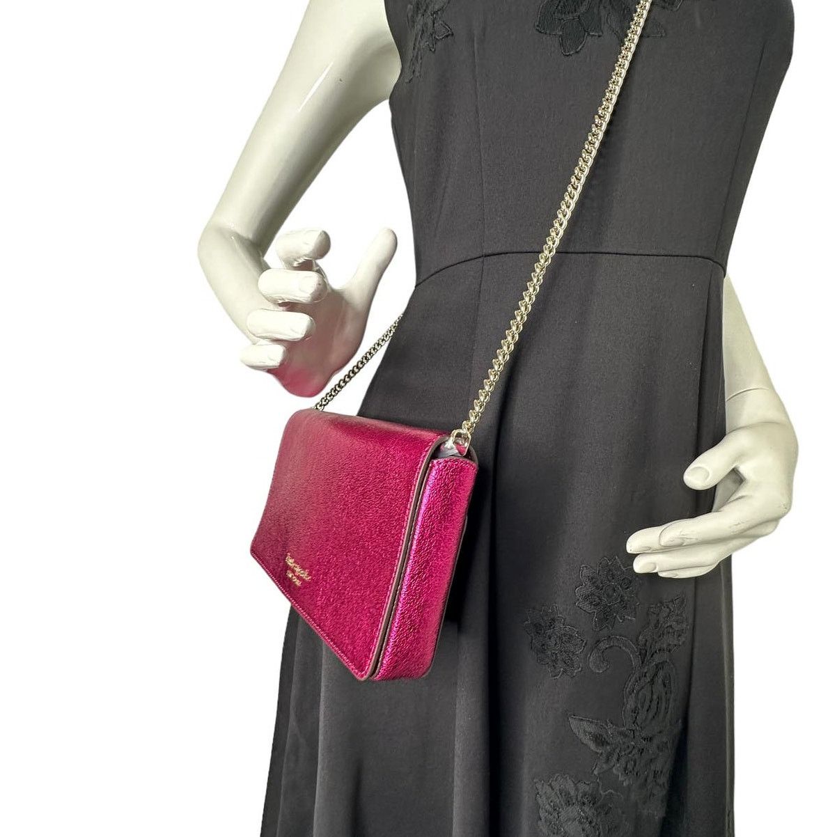 Kate Spade Kate Spade spencer metallic chain wallet Crossbody Bag Size ONE SIZE - 5 Thumbnail
