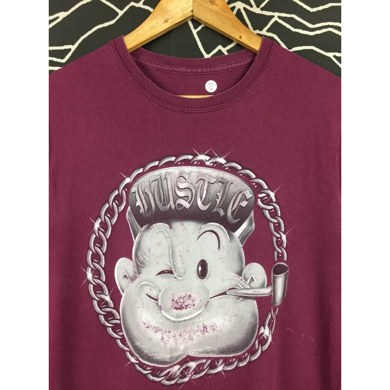 Cartoon Network Popeye The Sailor Man Classic Cartoon Graphic Tee Size US S / EU 44-46 / 1 - 3 Thumbnail