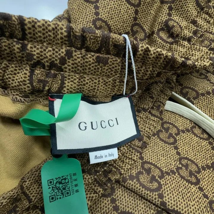 Gucci Gucci Logo Print Casual Pants for Women-2507 Size 22" - 4 Thumbnail