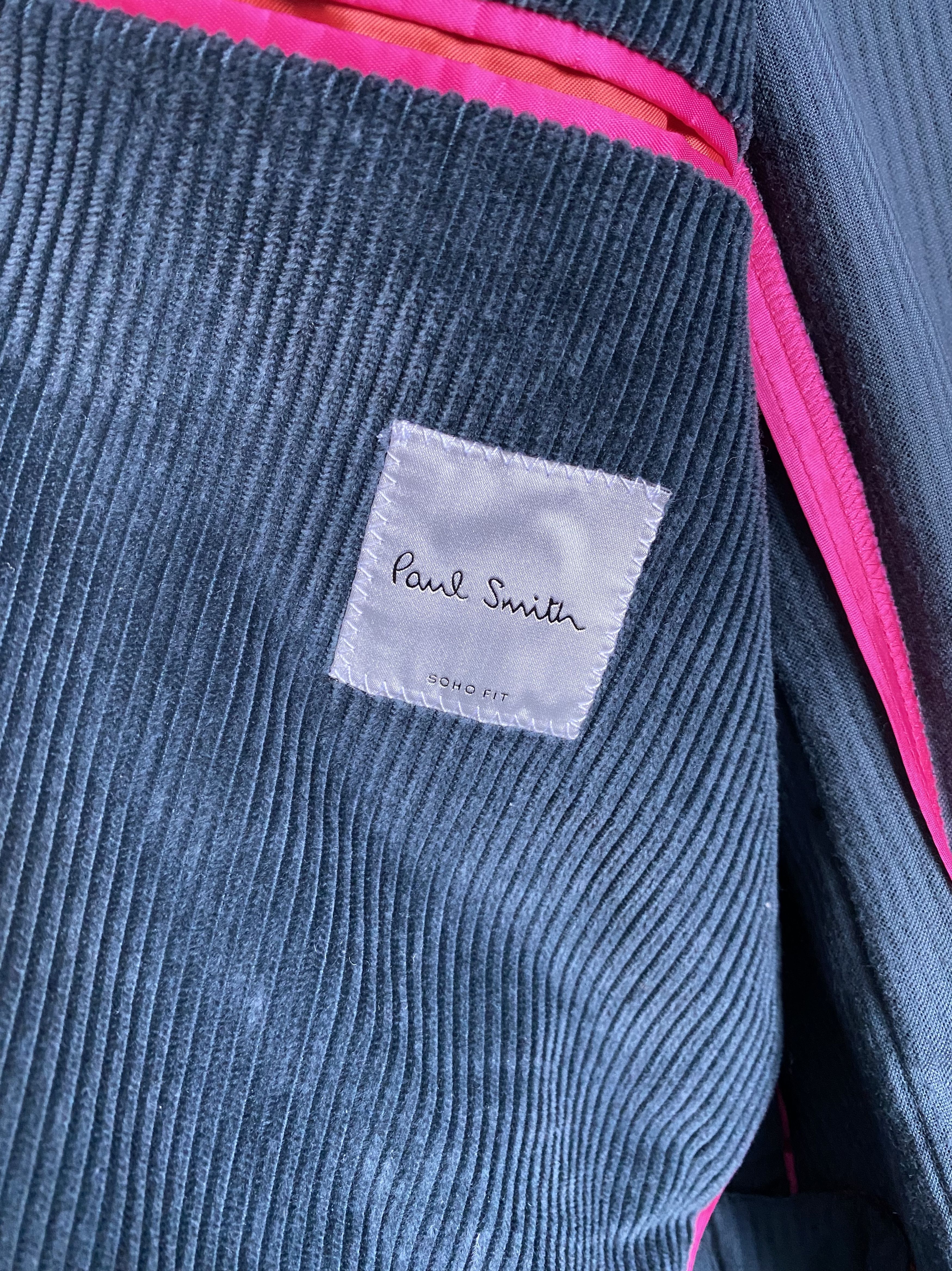 Paul Smith Paul Smith Corduroy Blazer Cotton Cashmere Size 42R/52R Size 42R - 14 Thumbnail