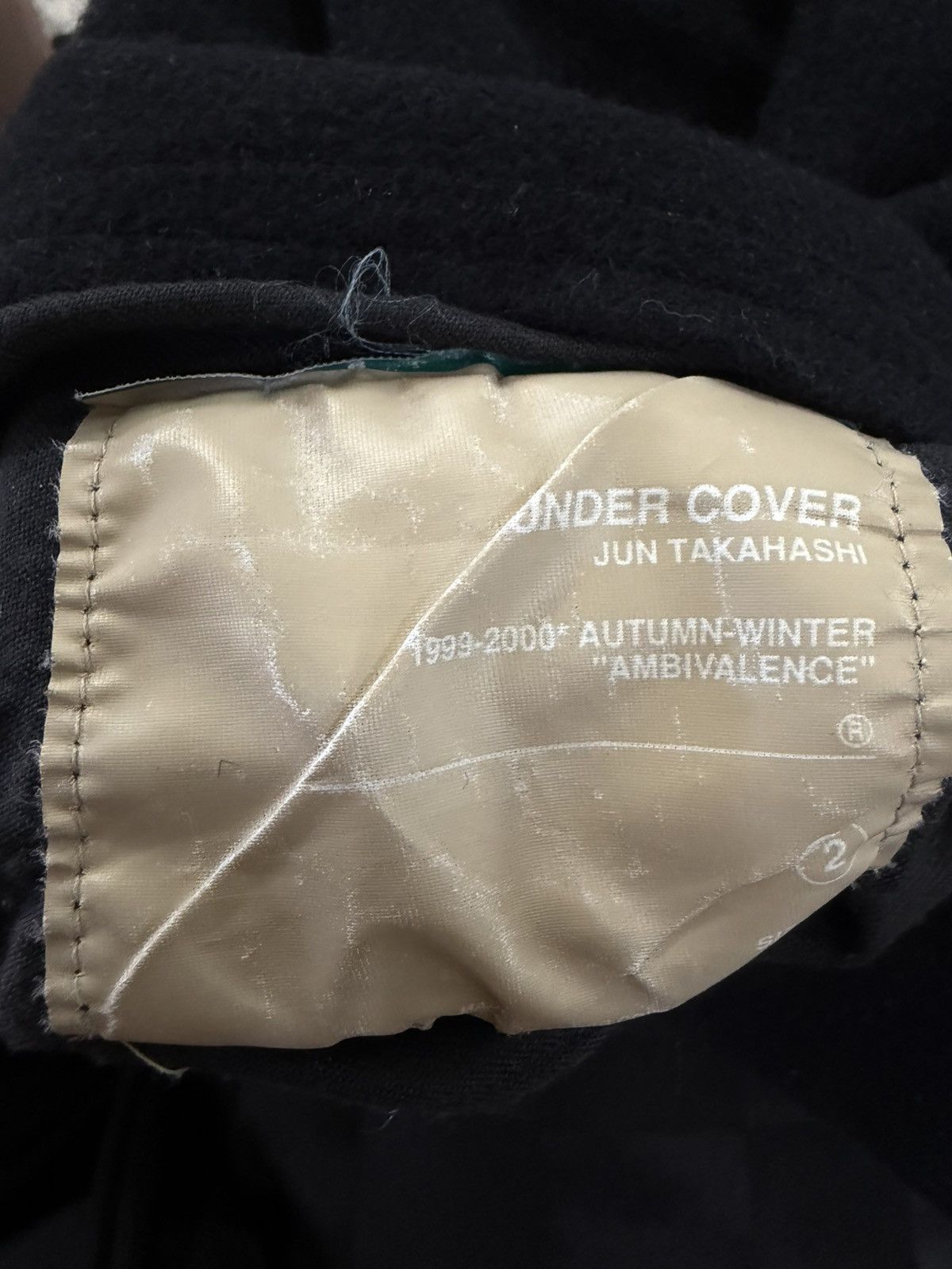 Undercover Undercover - AW99 "Ambivalence" Wool Cropped Pant Size US 29 - 12 Thumbnail