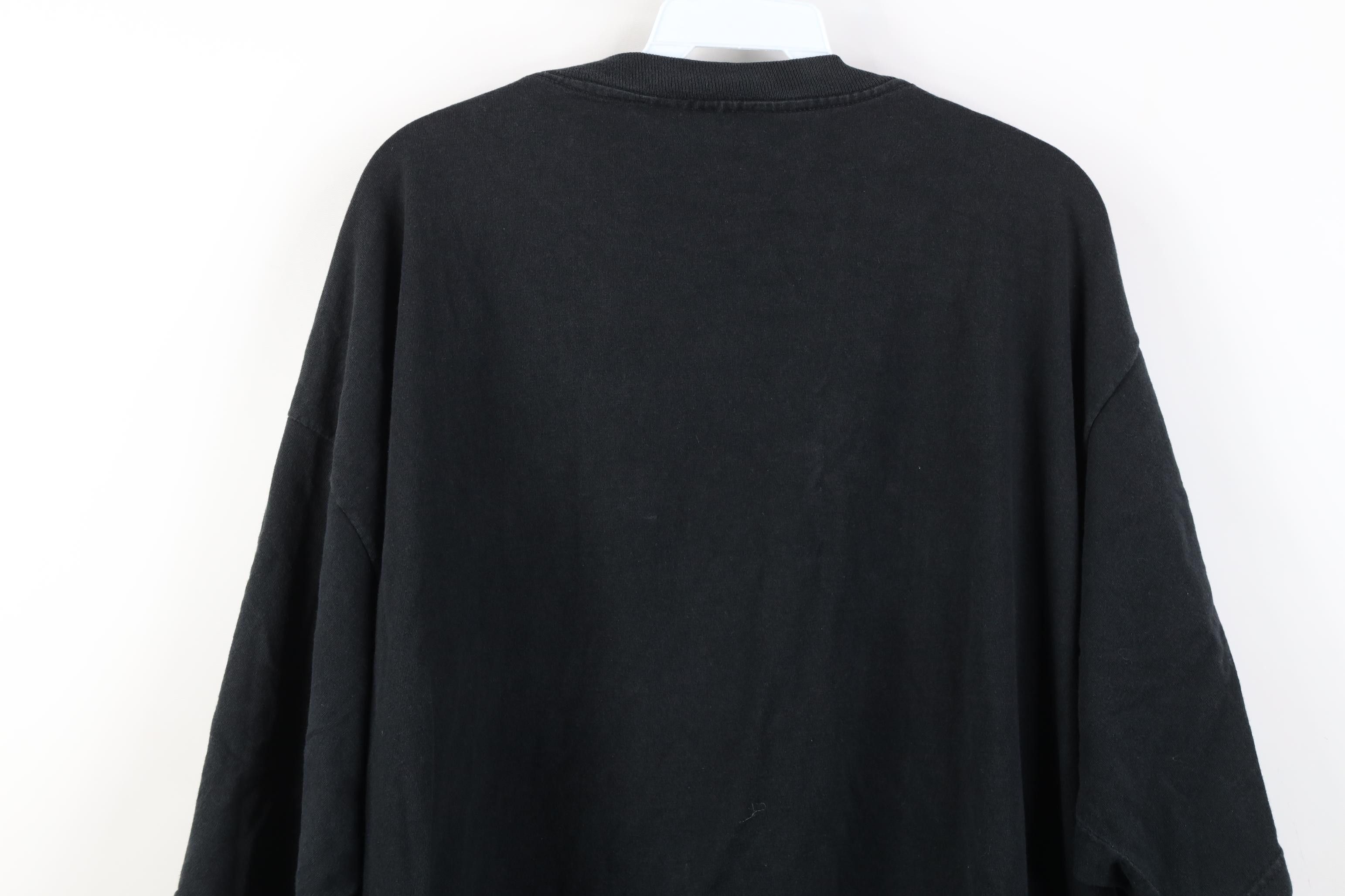 Vintage Vintage 90s Streetwear Blank Cotton Short Sleeve T-Shirt Size US XXL / EU 58 / 5 - 12 Thumbnail