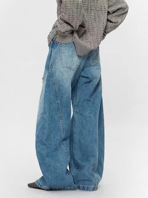 Jean Street Hip Hop Vintage Y2K Machete Wide Leg Jeans Size US 32 / EU 48 - 3 Thumbnail