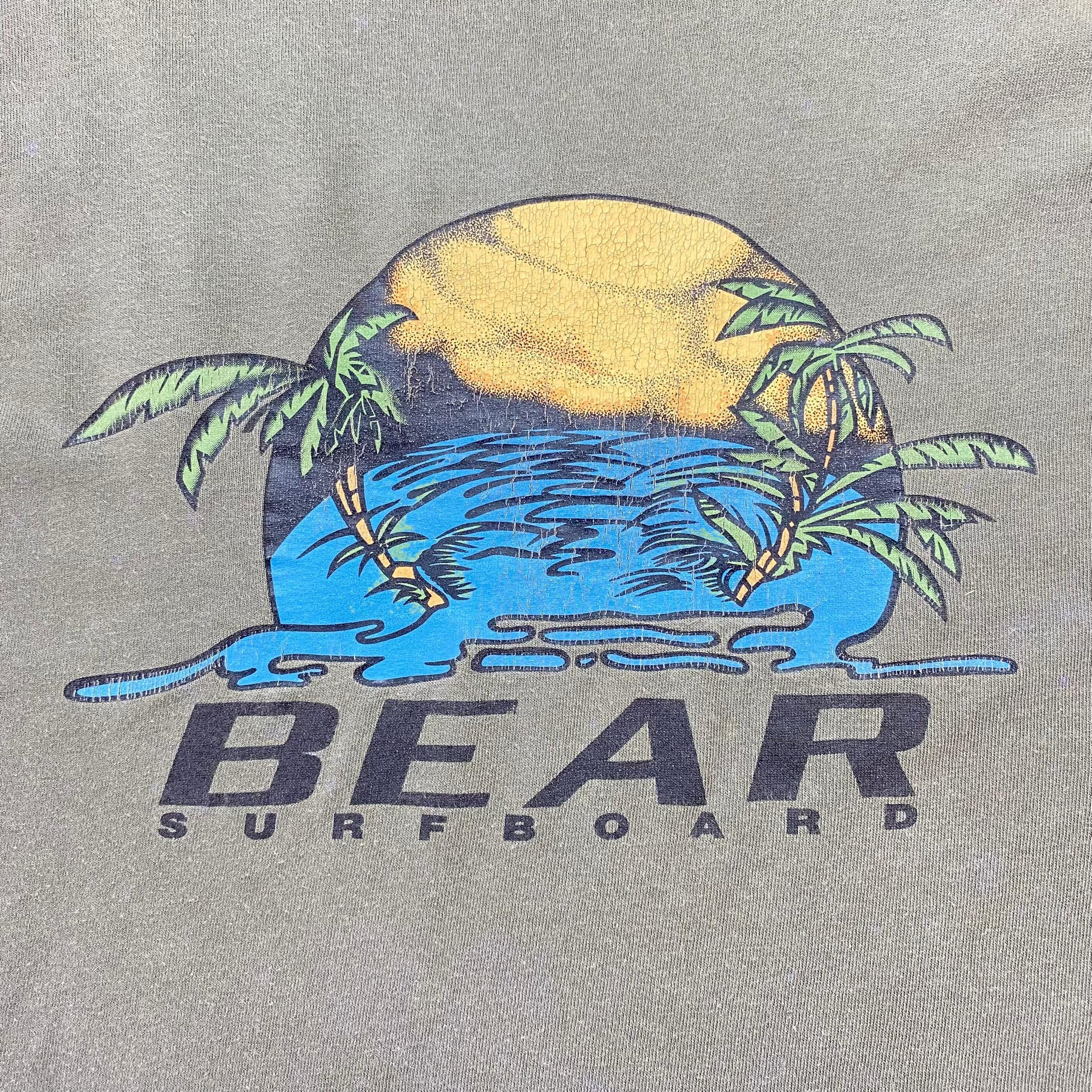 Vintage Vintage Bear Surfboard Tshirt Size US L / EU 52-54 / 3 - 9 Thumbnail