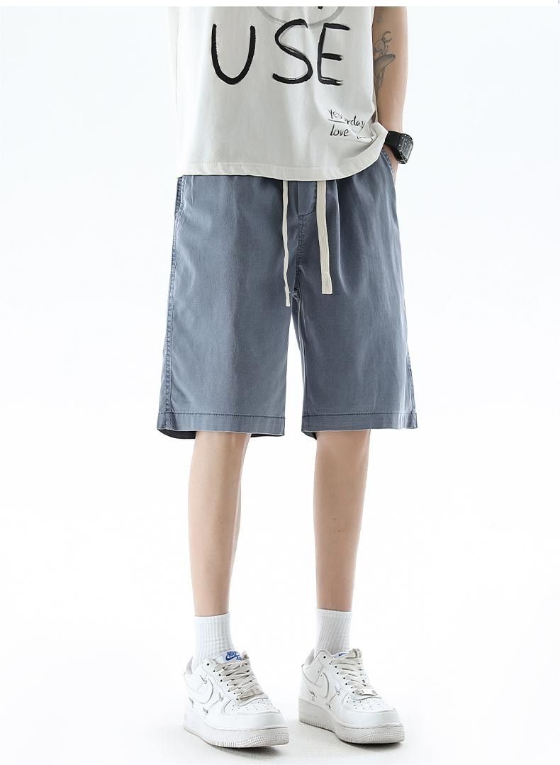 Japanese Brand × Jean Retro straight leg ice silk denim shorts Size US 30 / EU 46 - 3 Thumbnail