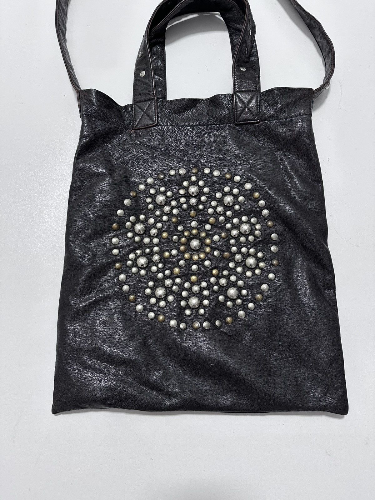 Allsaints AllSaints Leather Vintage Shopper Bag Size ONE SIZE - 2 Thumbnail