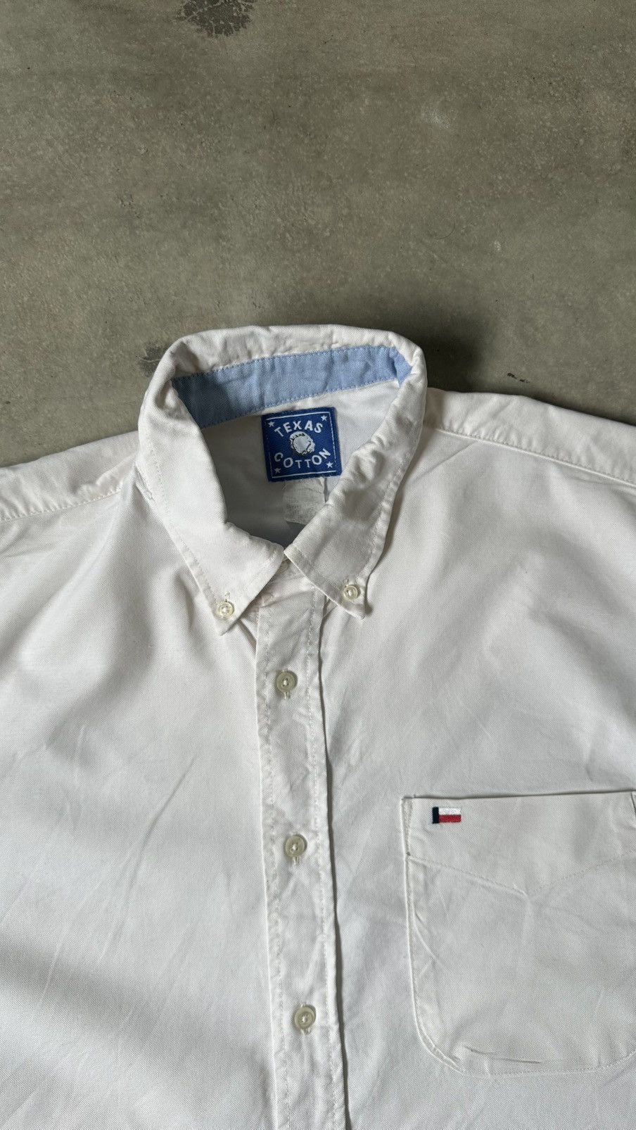 Vintage VINTAGE TEXAS COTTON MADE IN USA SHIRT Size US L / EU 52-54 / 3 - 5 Thumbnail