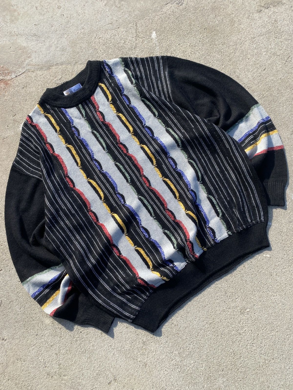 Japanese Brand × Vintage Di candia Coogi style sweater Size US M / EU 48-50 / 2 - 2 Thumbnail