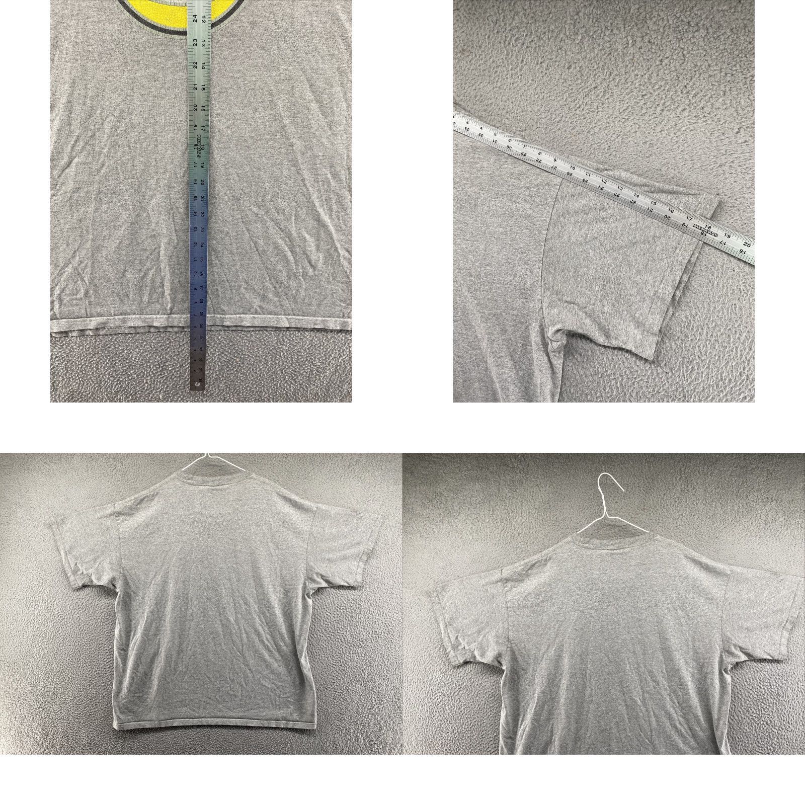Nike VINTAGE Nike Basketball T Shirt Mens Silver Tag USA Made Shirt 2XL Gray Size US XXL / EU 58 / 5 - 8 Thumbnail