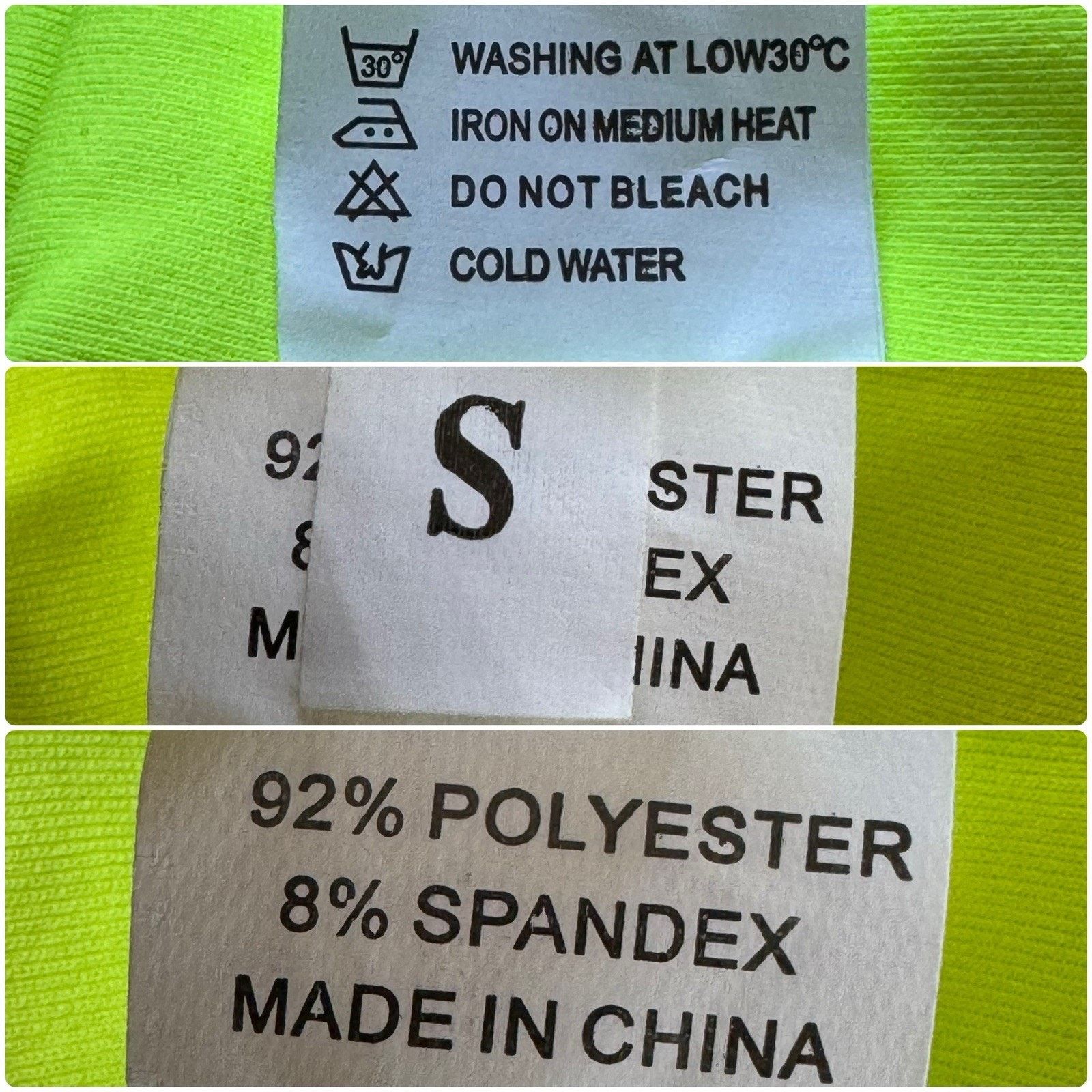 Other BITE IT! Neon Fluorescent Yellow Tank Crop Top Punk Festival Size S / US 4 / IT 40 - 7 Thumbnail