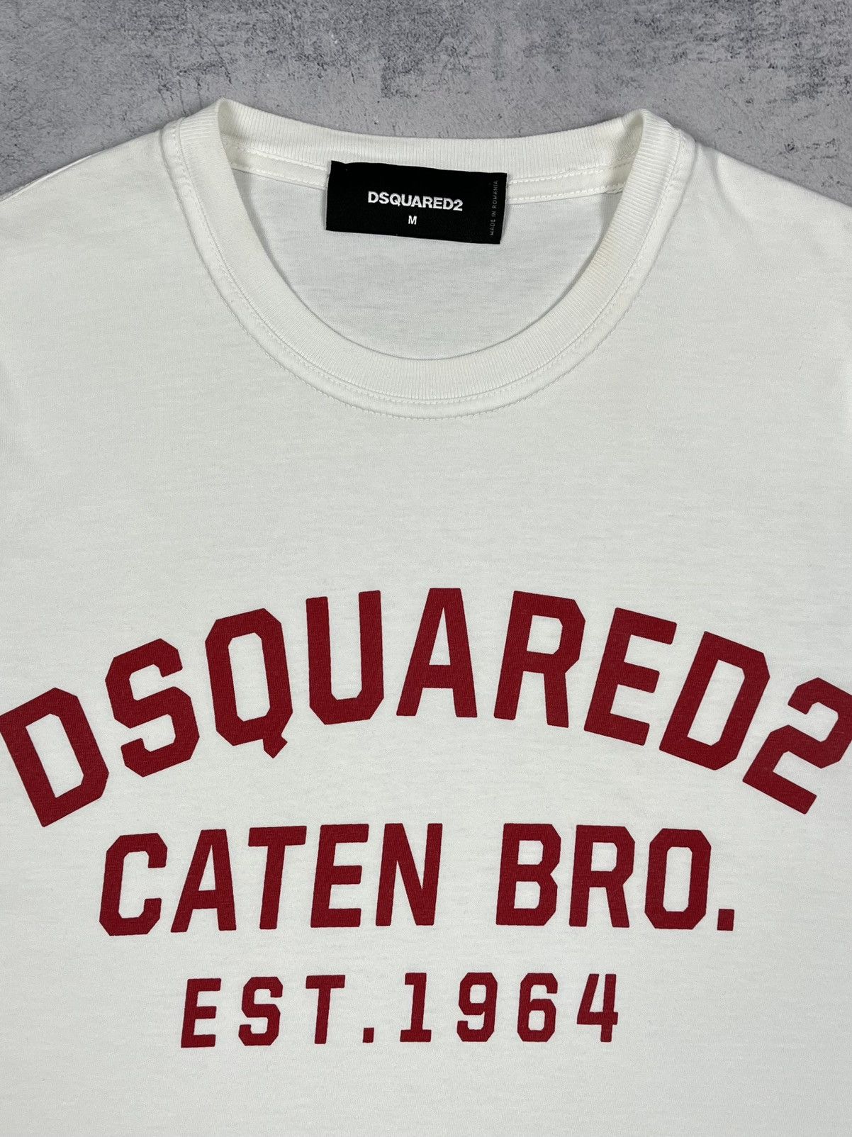 Dsquared2 Dsquared2 Big Logo “Caten Bro.” T Shirt Size US M / EU 48-50 / 2 - 7 Thumbnail