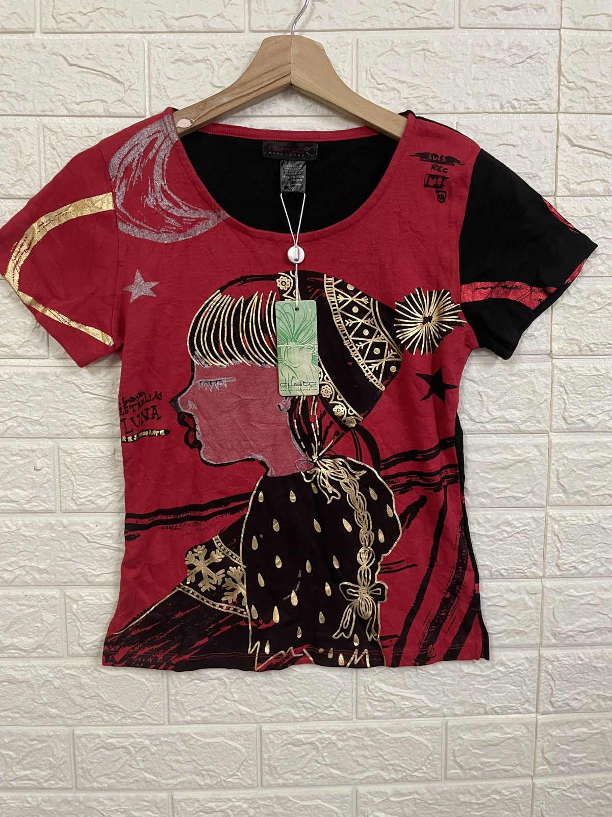 Custo Barcelona Custo Barcalona Art Tshirt Size XS / US 0-2 / IT 36-38 - 1 Thumbnail