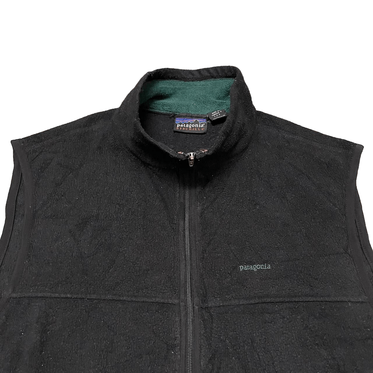 Patagonia Vintage Patagonia Synchilla Fleece Vest Made in USA Size US L / EU 52-54 / 3 - 2 Thumbnail