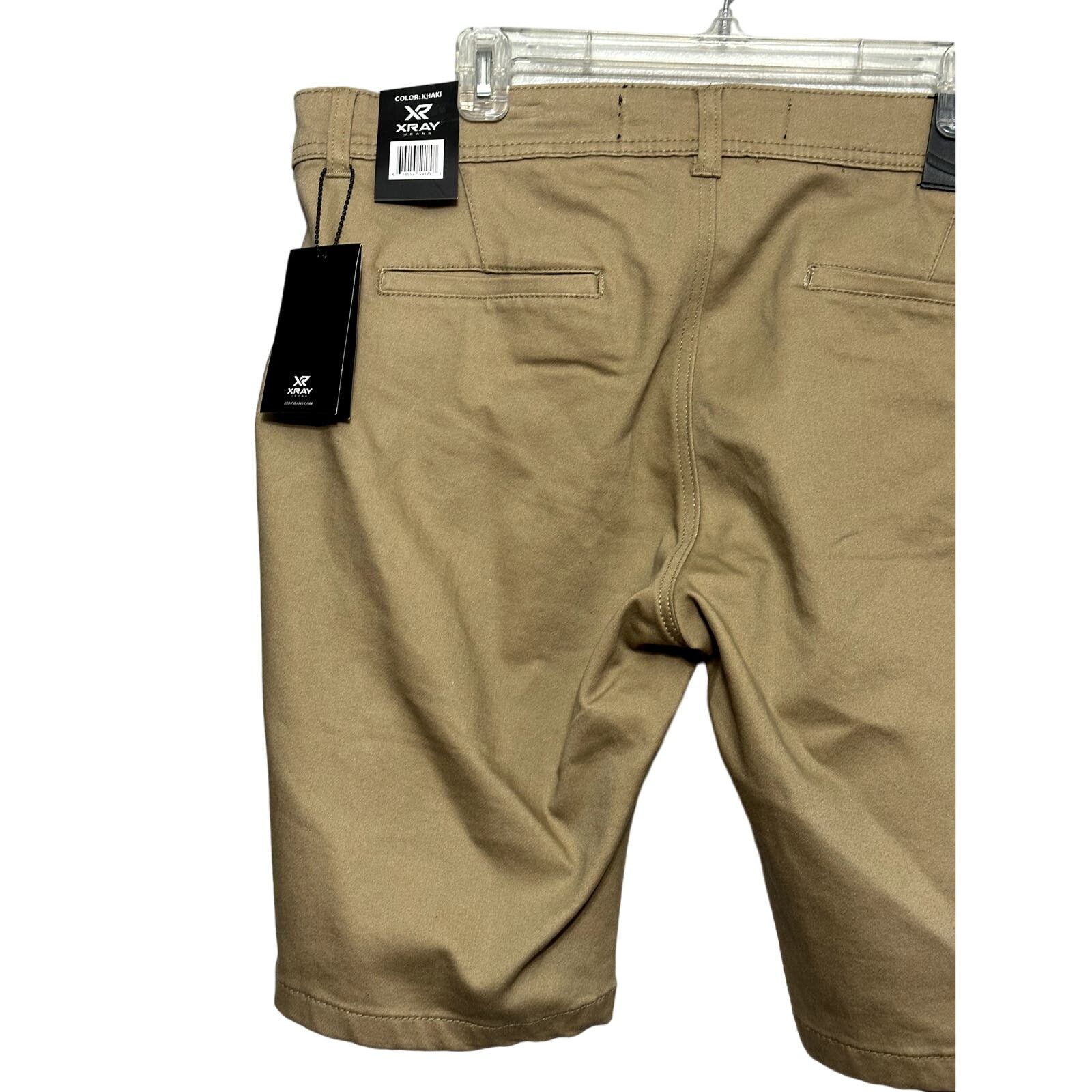 Xray Footwear Xray Shorts Flat Front Pockets Belt Loops Khaki Men's 40 NWT Size US 40 / EU 56 - 5 Thumbnail
